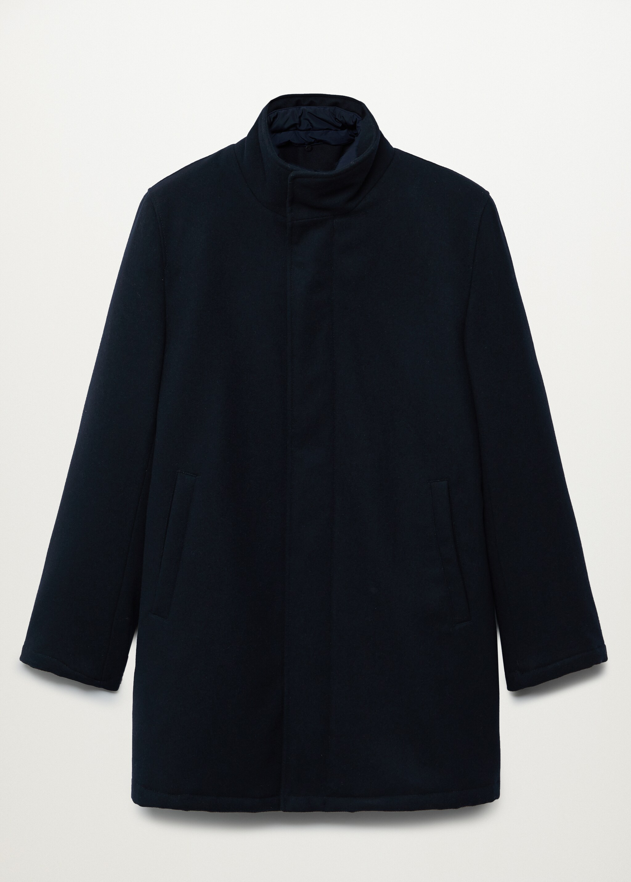 Cappotto lana gilet interno - Articolo senza modello