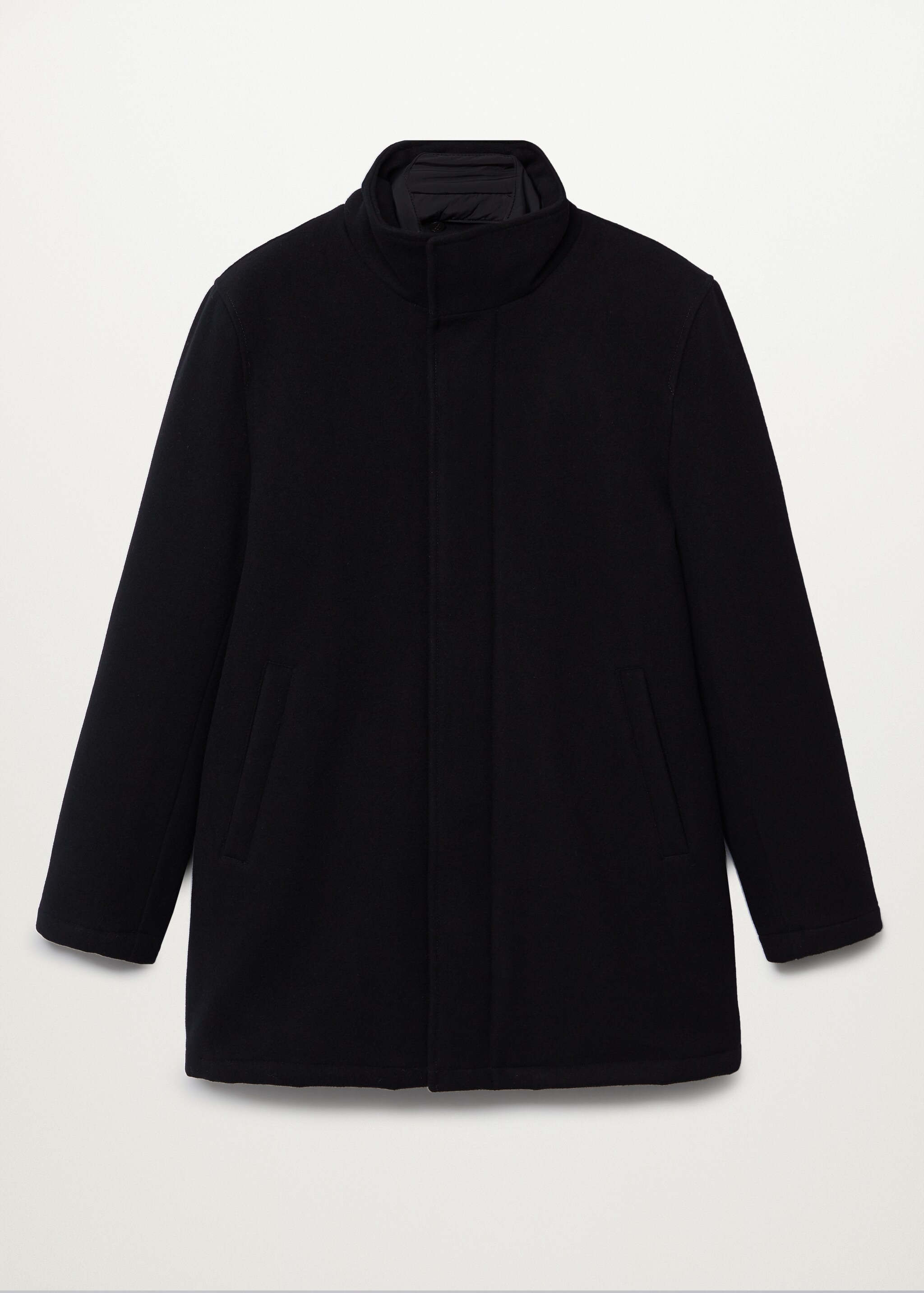 Cappotto lana gilet interno - Articolo senza modello