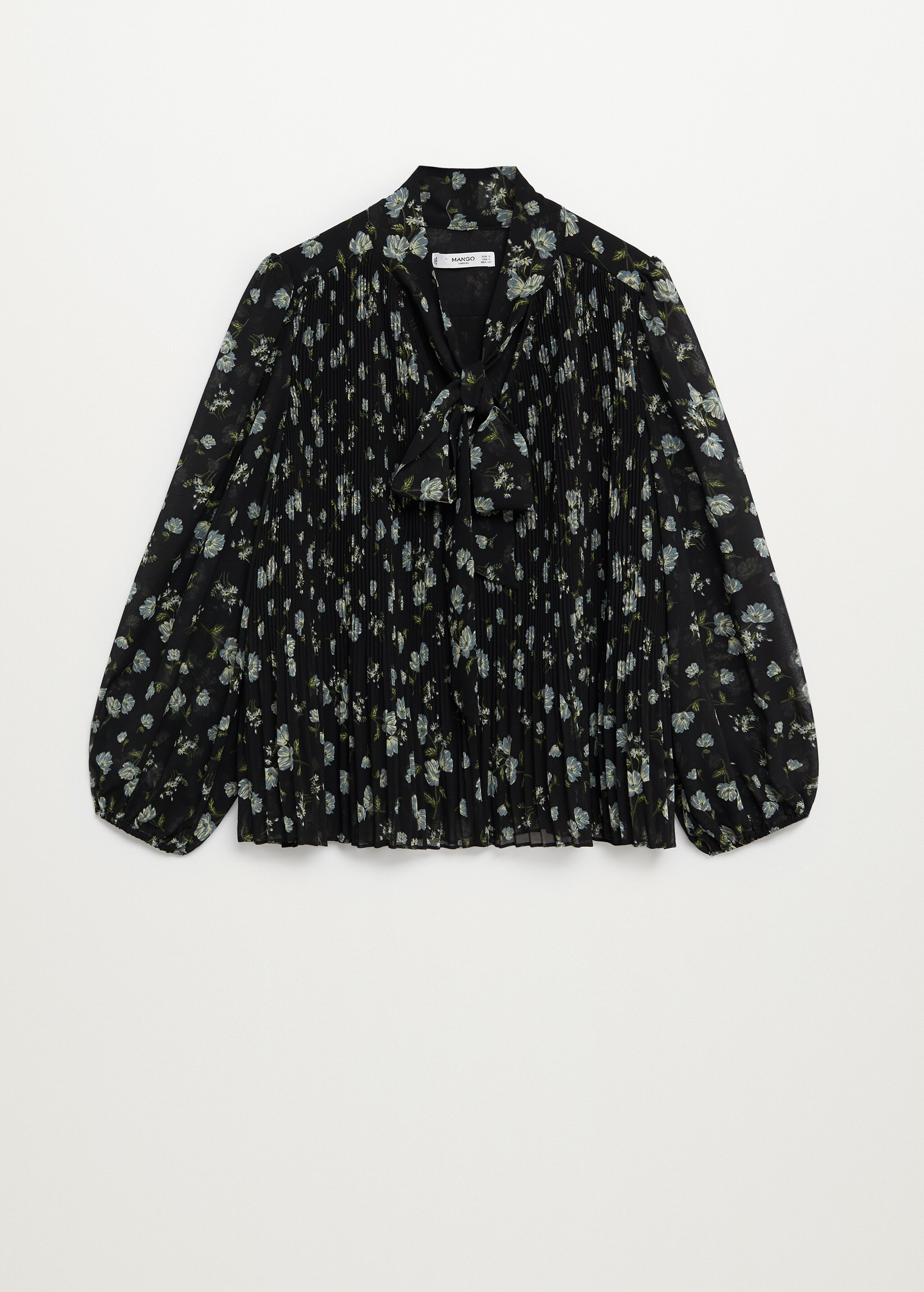 Blusa plisada - Artículo sin modelo