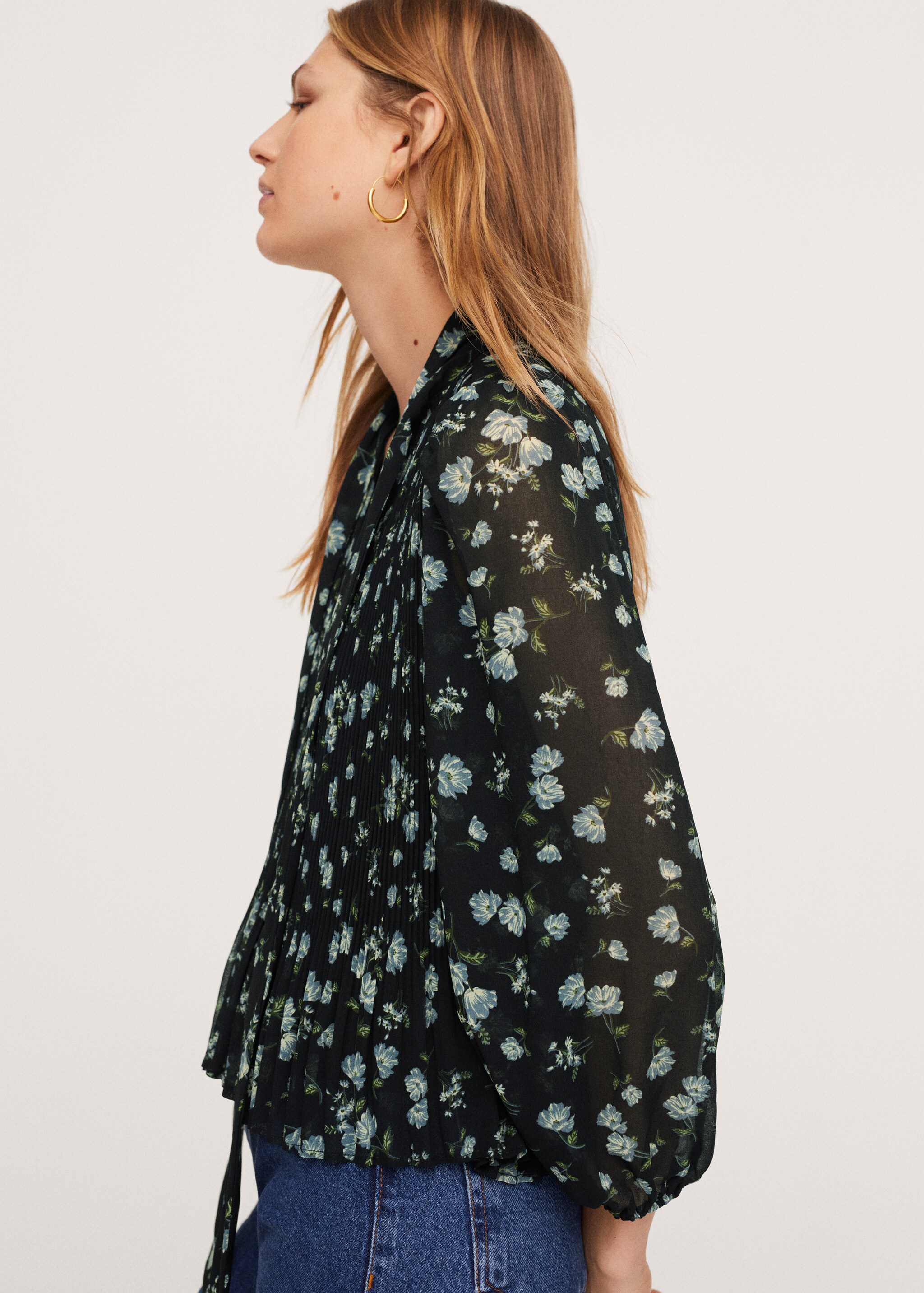 Blusa plisada - Detalle del artículo 2