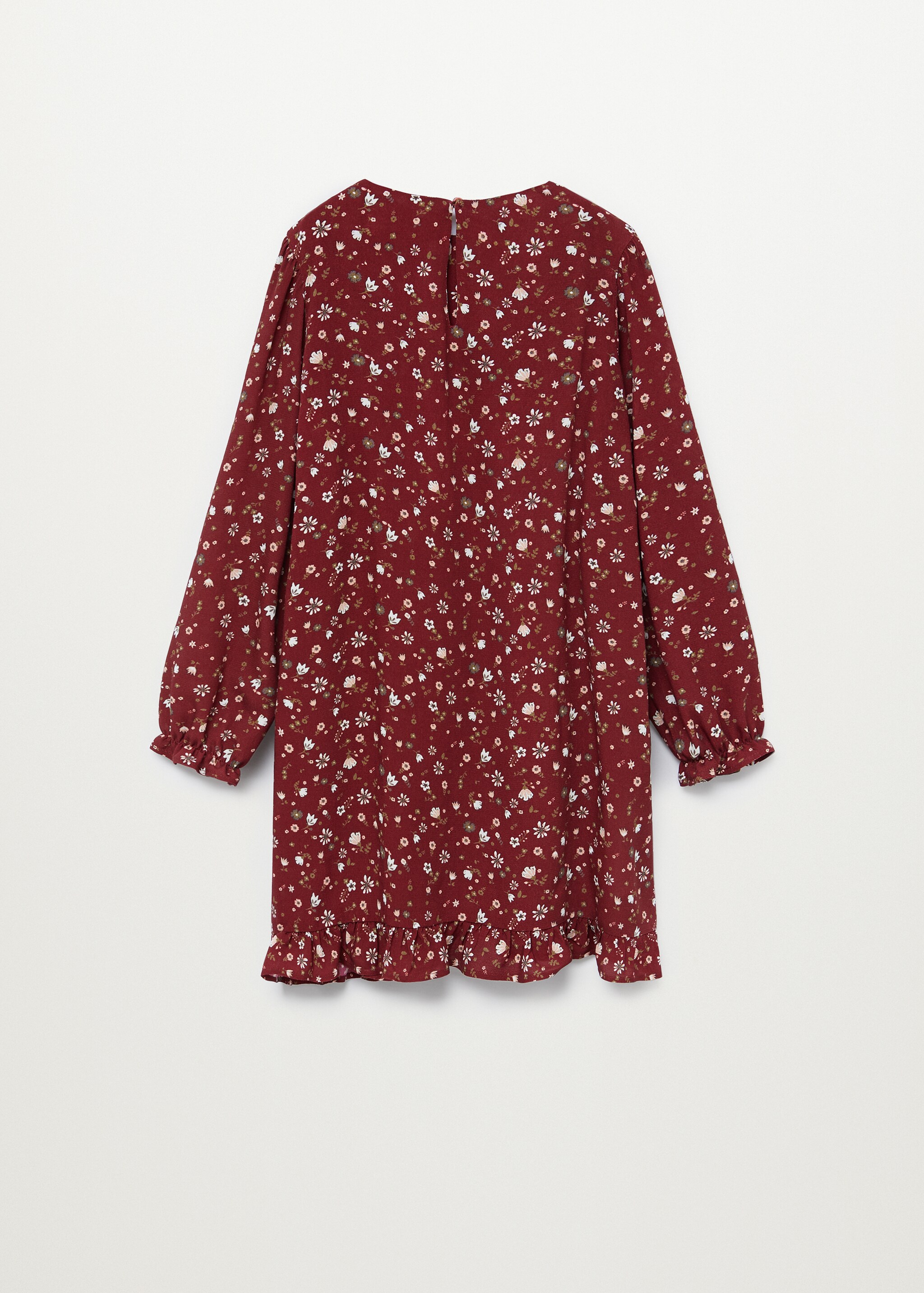 Vestido estampado floral - Reverso del artículo