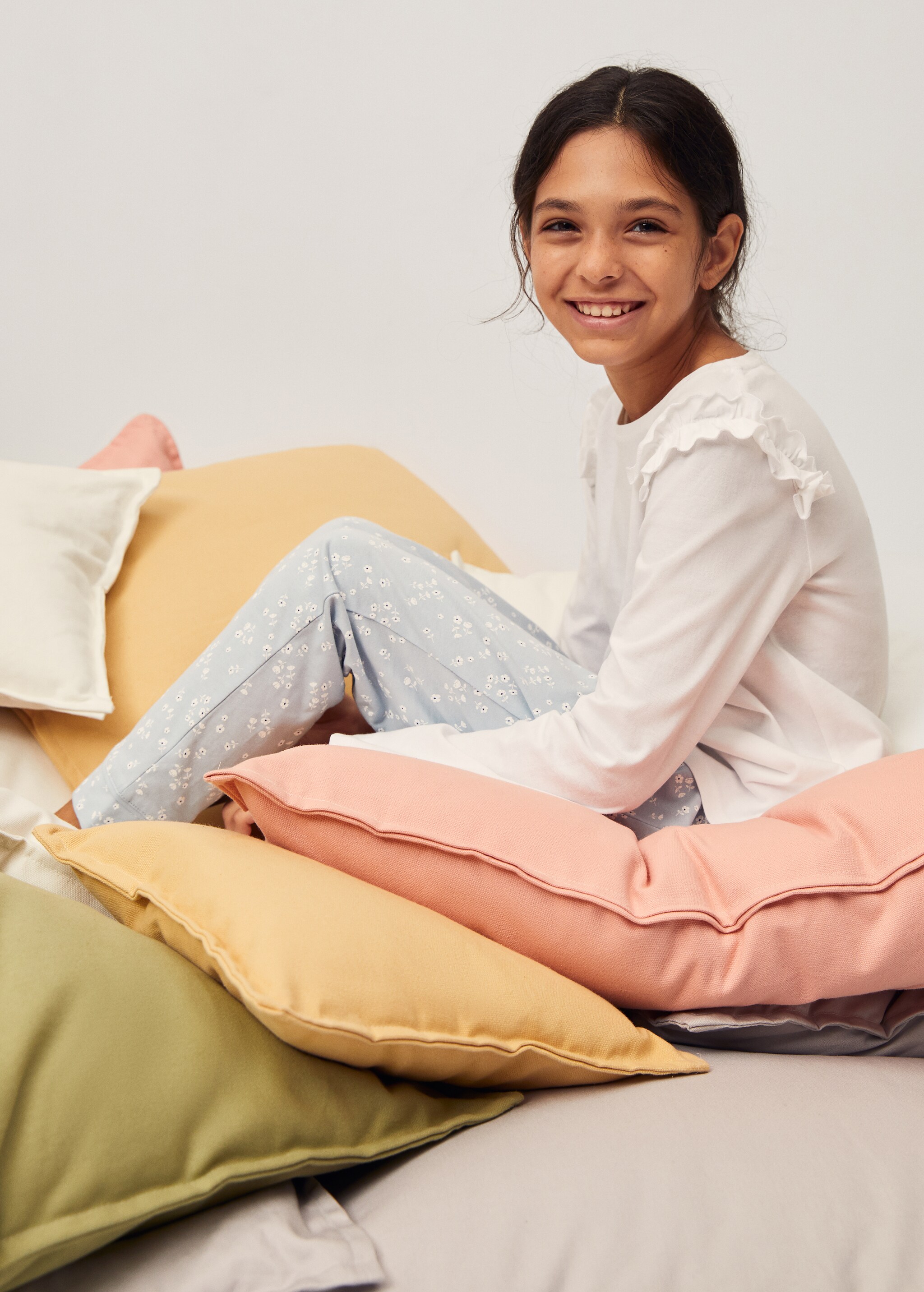 Pijama largo estampado algodón orgánico - Detalle del artículo 6