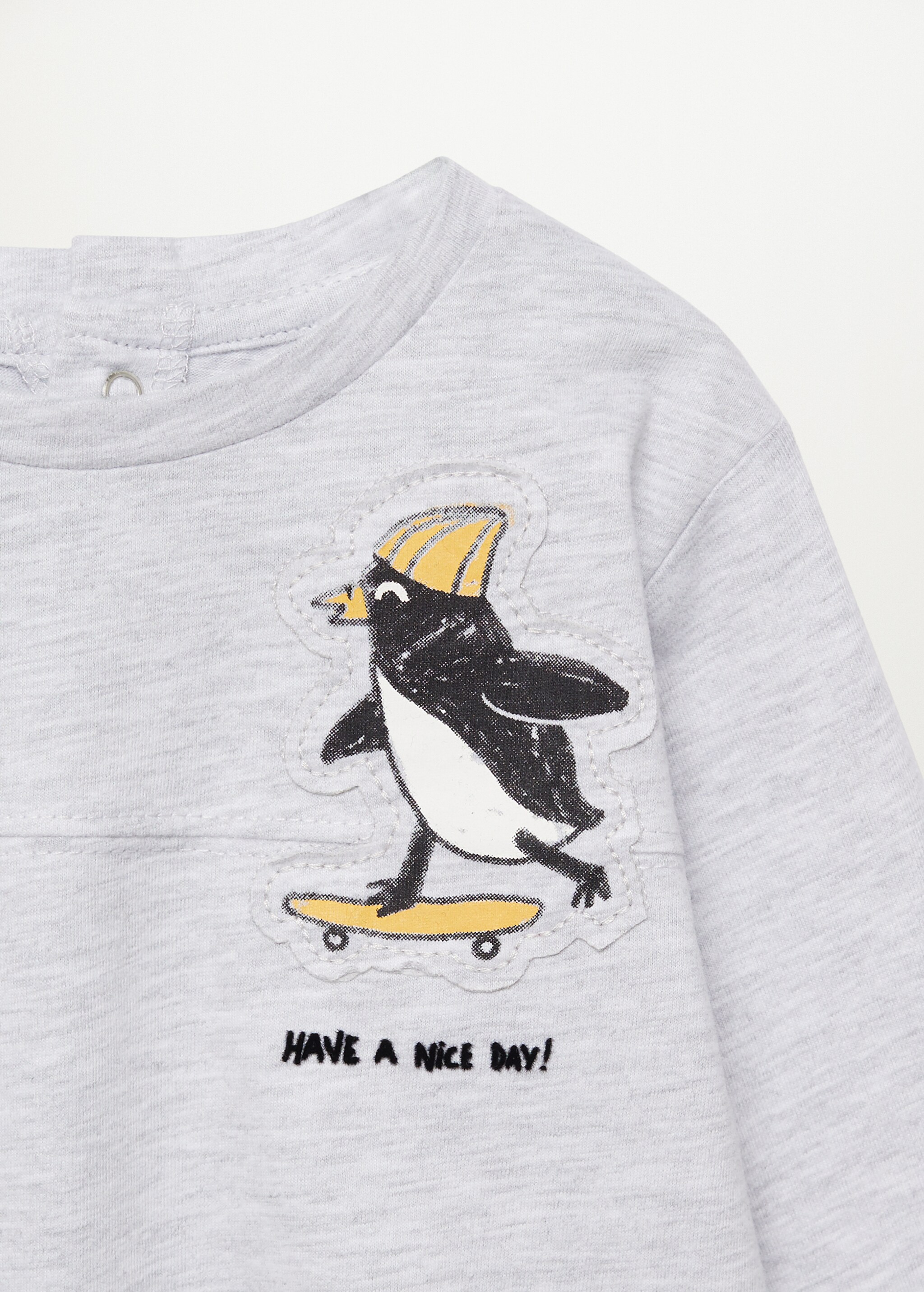 Camiseta pingüino detalle relieve - Detalle del artículo 8