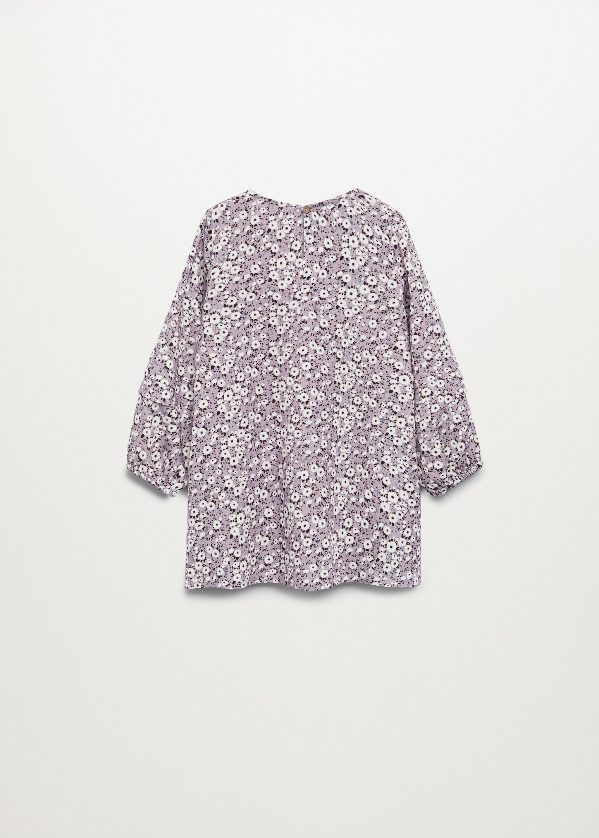 Floral print dress - Reverse of the article