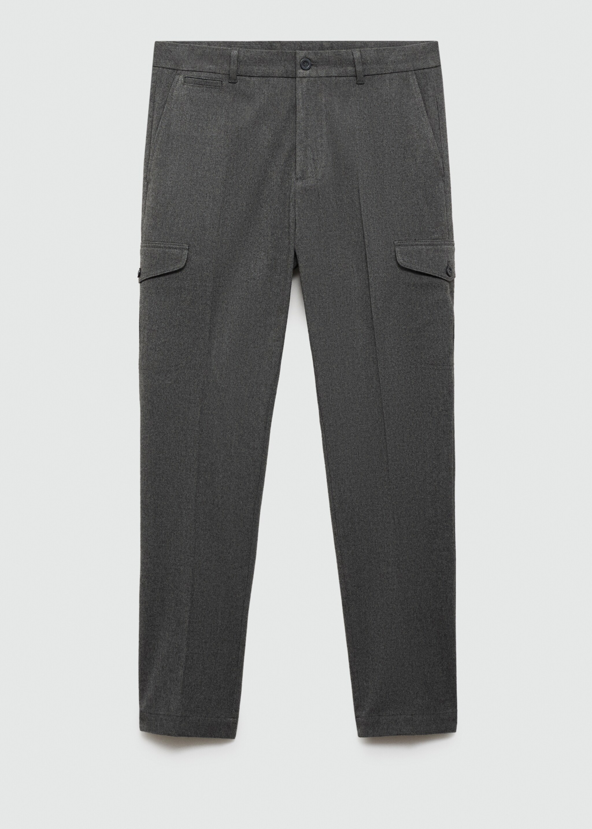 Pantalón cargo franela - Artículo sin modelo, Gris claro vigoré. Ref: 77027920-00.