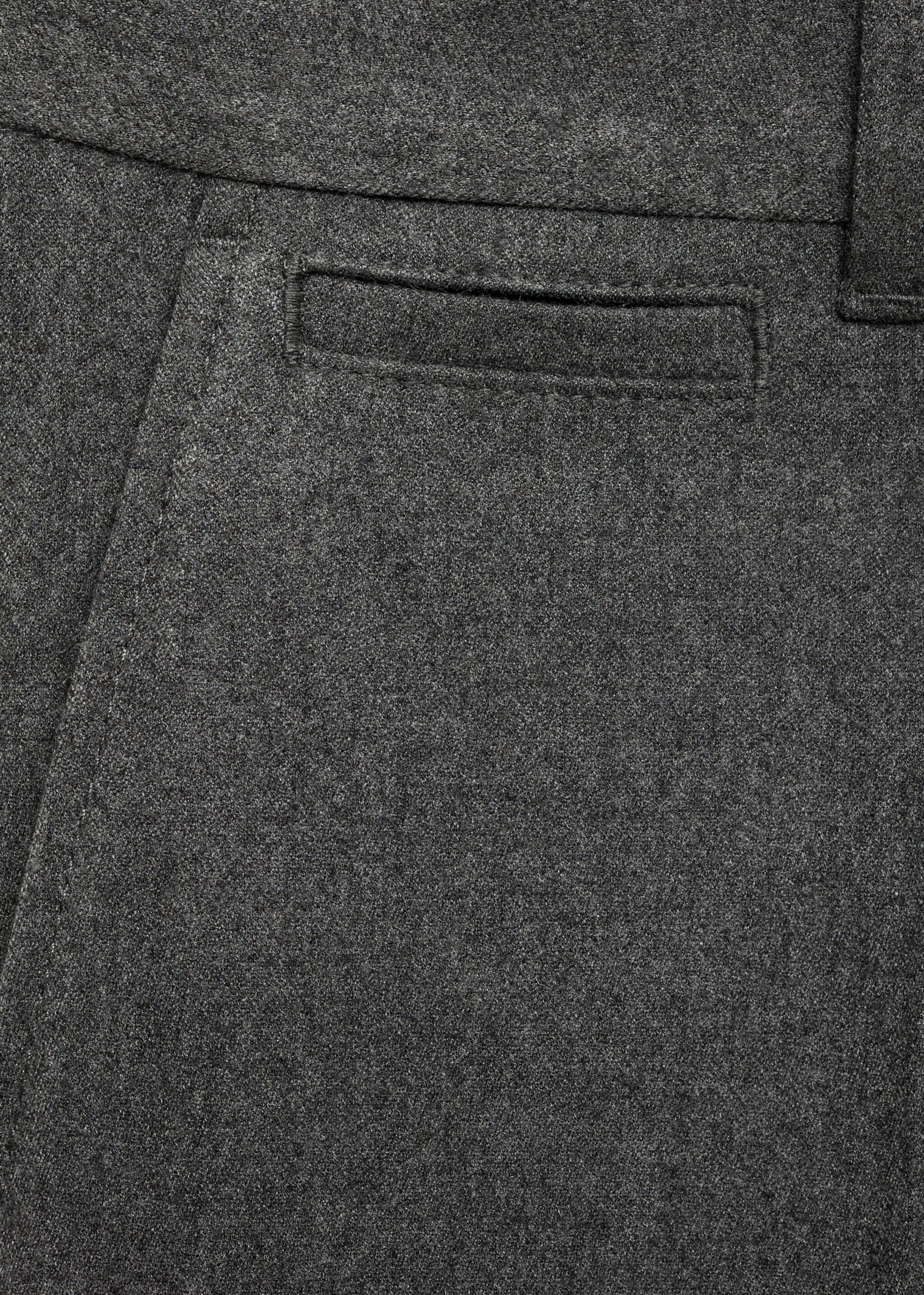 Pantalón cargo franela - Detalle del artículo 8, Gris claro vigoré. Ref: 77027920-00.