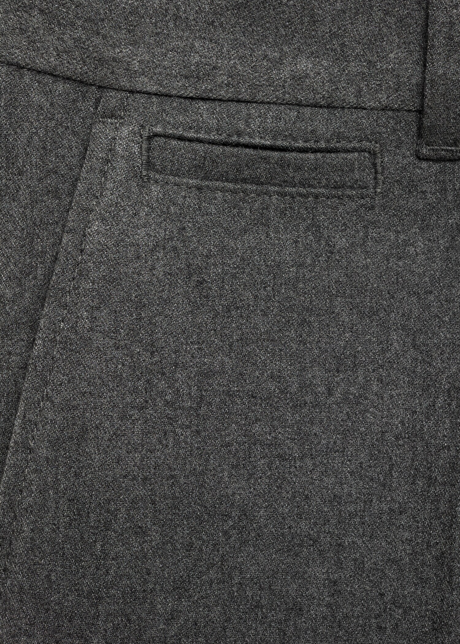 Flannel cargo trousers - Details of the article 8