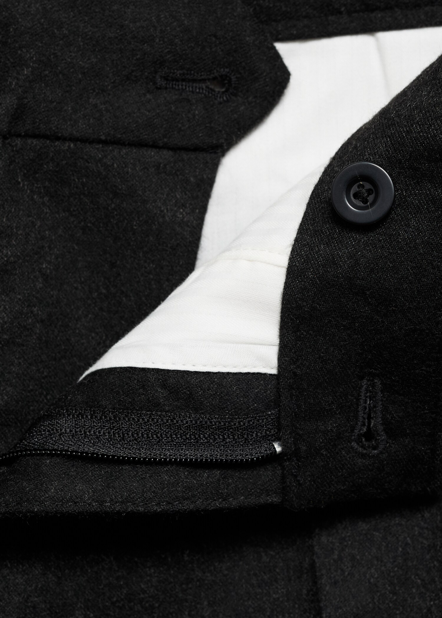 Flannel cargo trousers - Details of the article 0