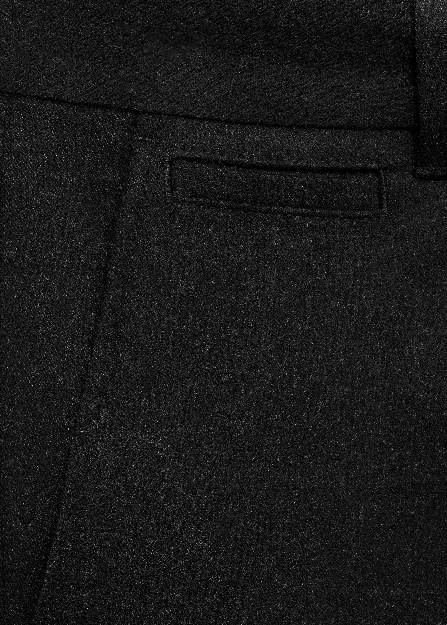Flannel cargo trousers - Details of the article 8