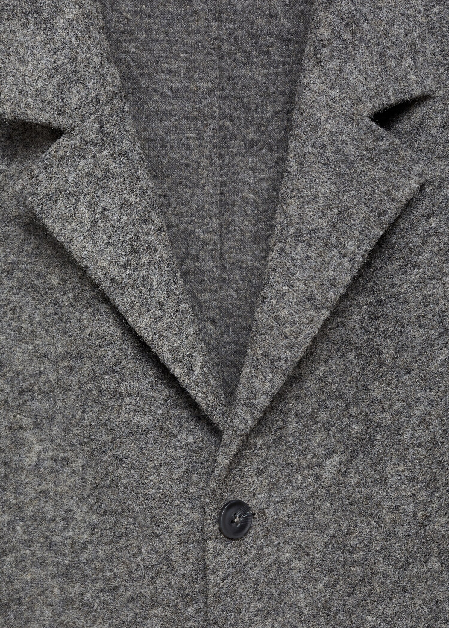 Slim fit flecked wool blazer - Details of the article 8