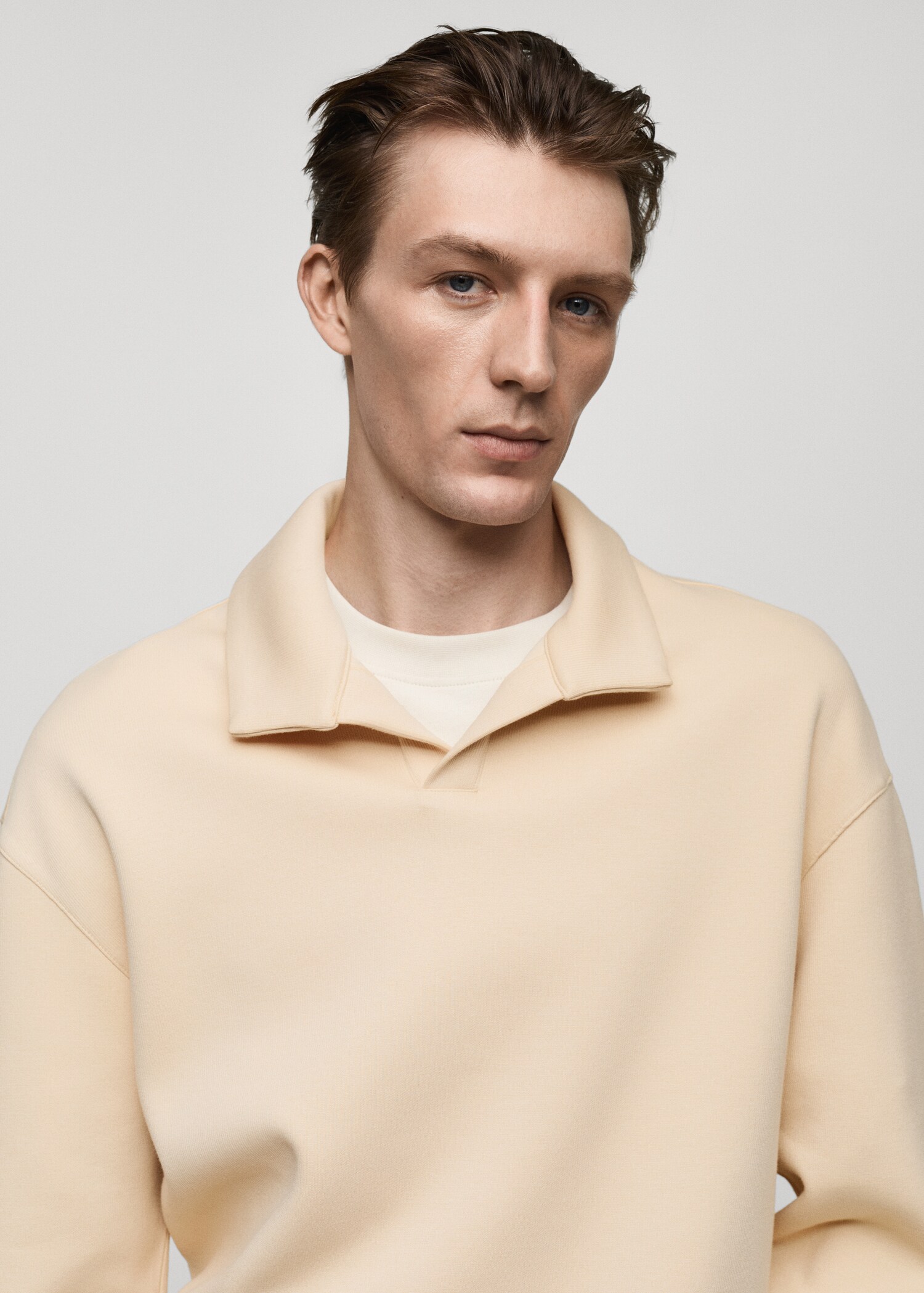 Sudadera polo relaxed fit - Detalle del artículo 1