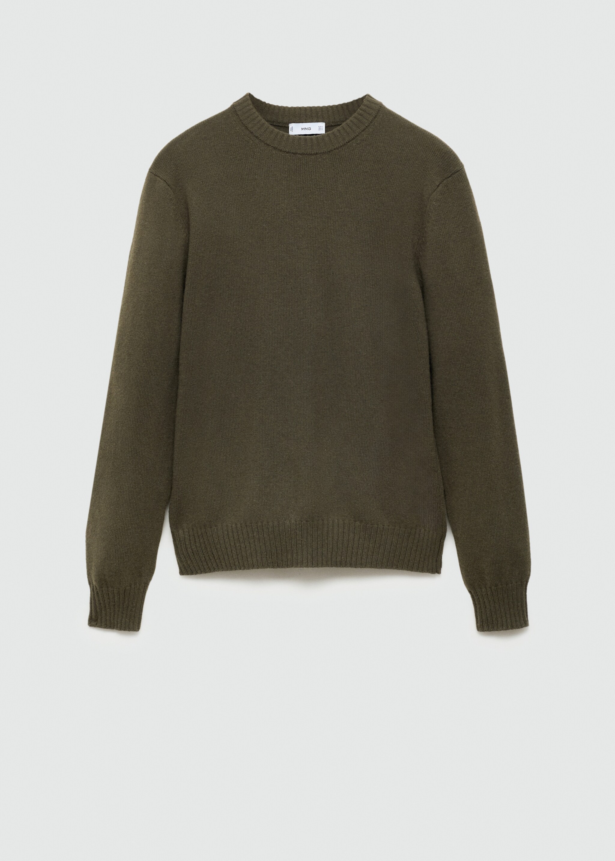 Natural fibre coaster sweater - Article without model, Khaki. Ref: 77027934-00.
