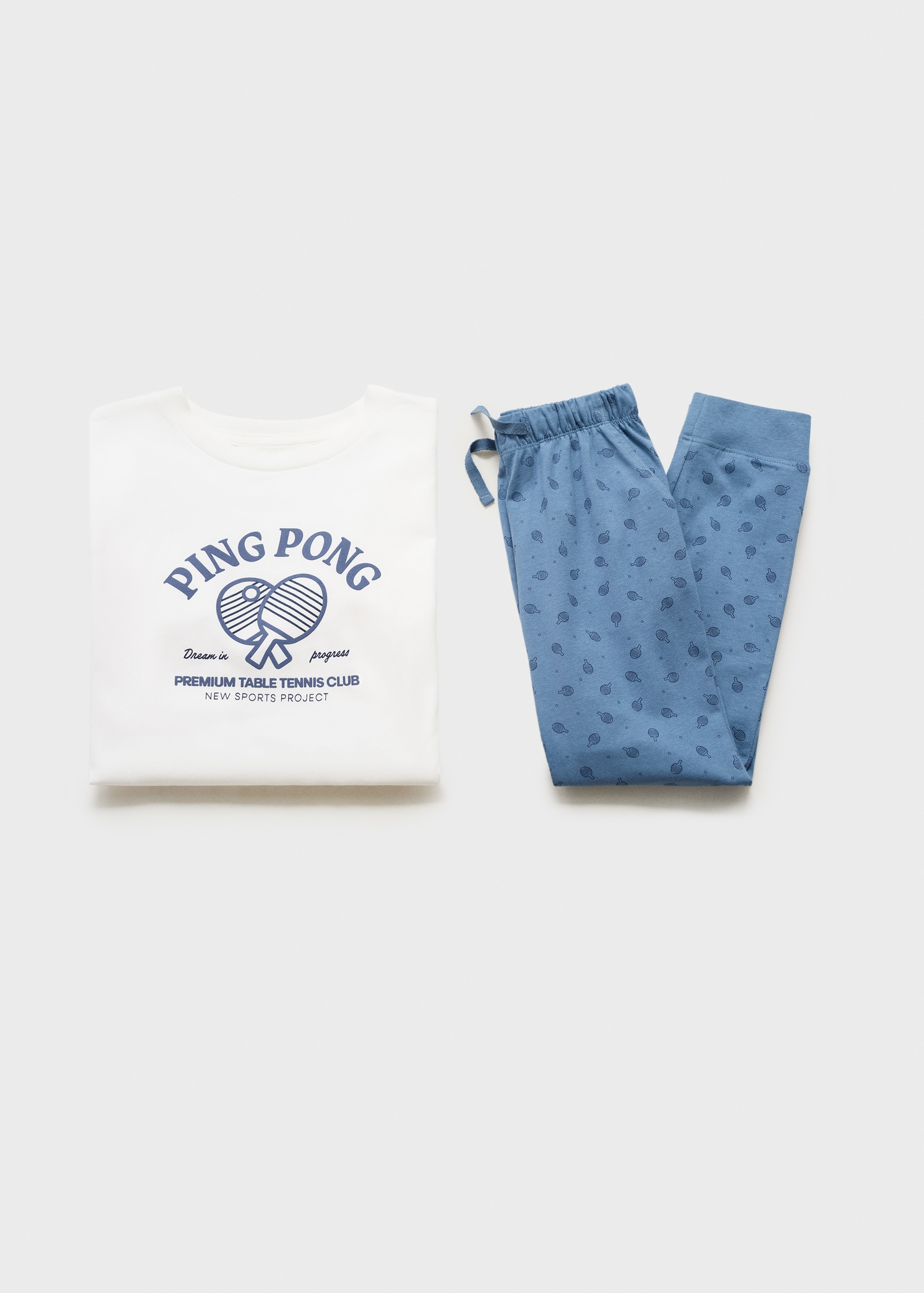 Pijama llarg estampat - Detall de l'article 0