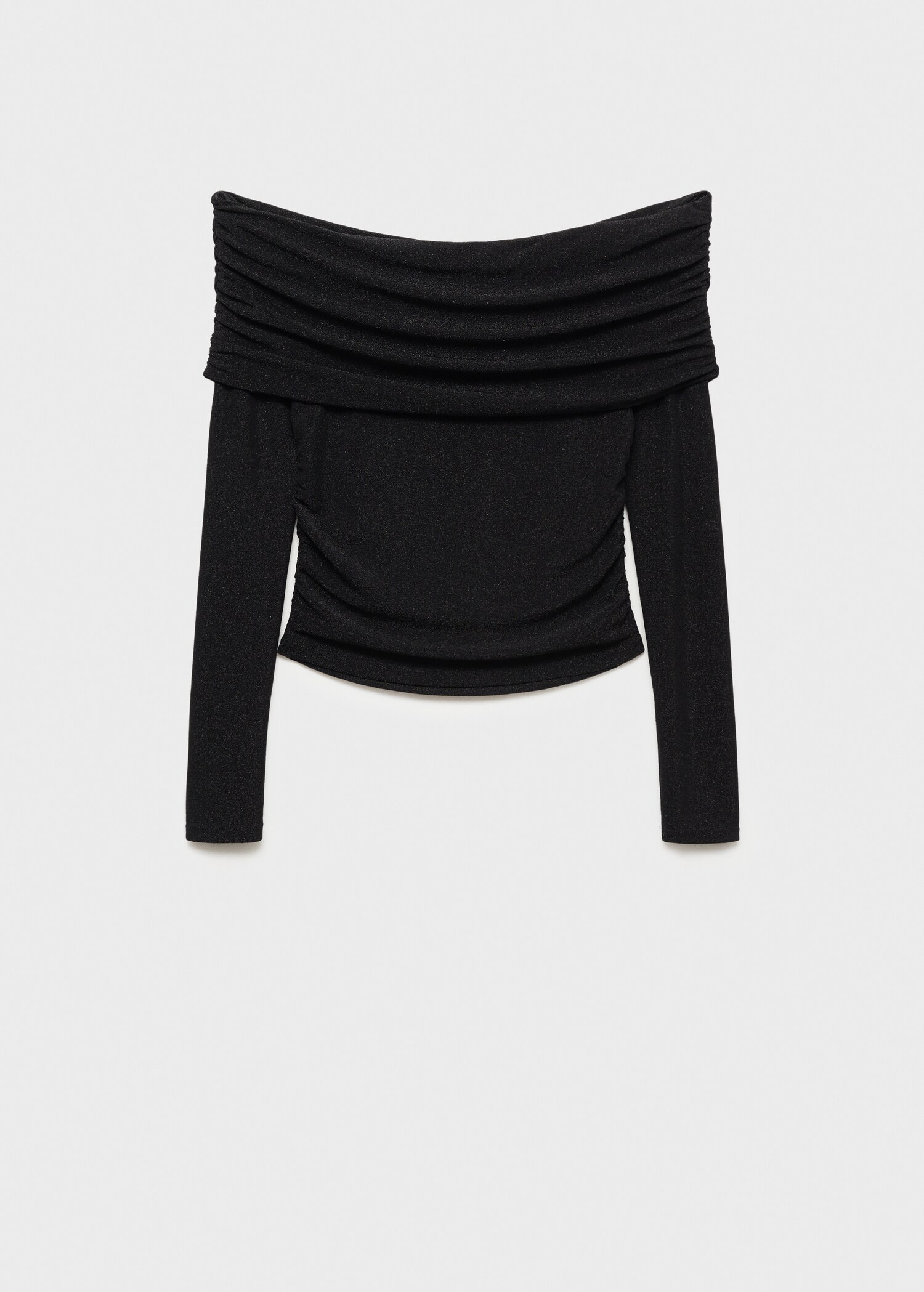 Lurex off-the-shoulder top - Article without model