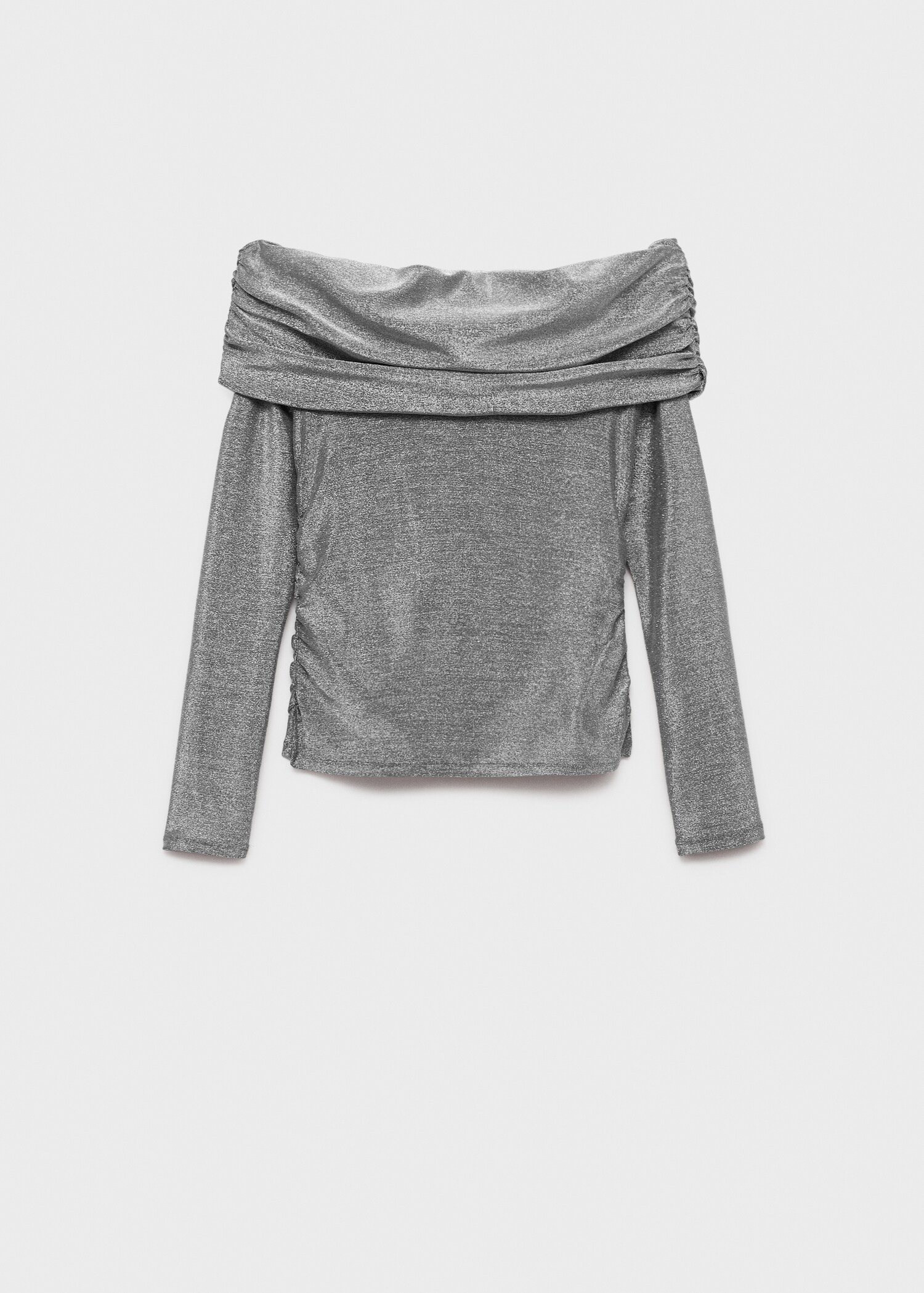 Lurex off-the-shoulder top - Article without model