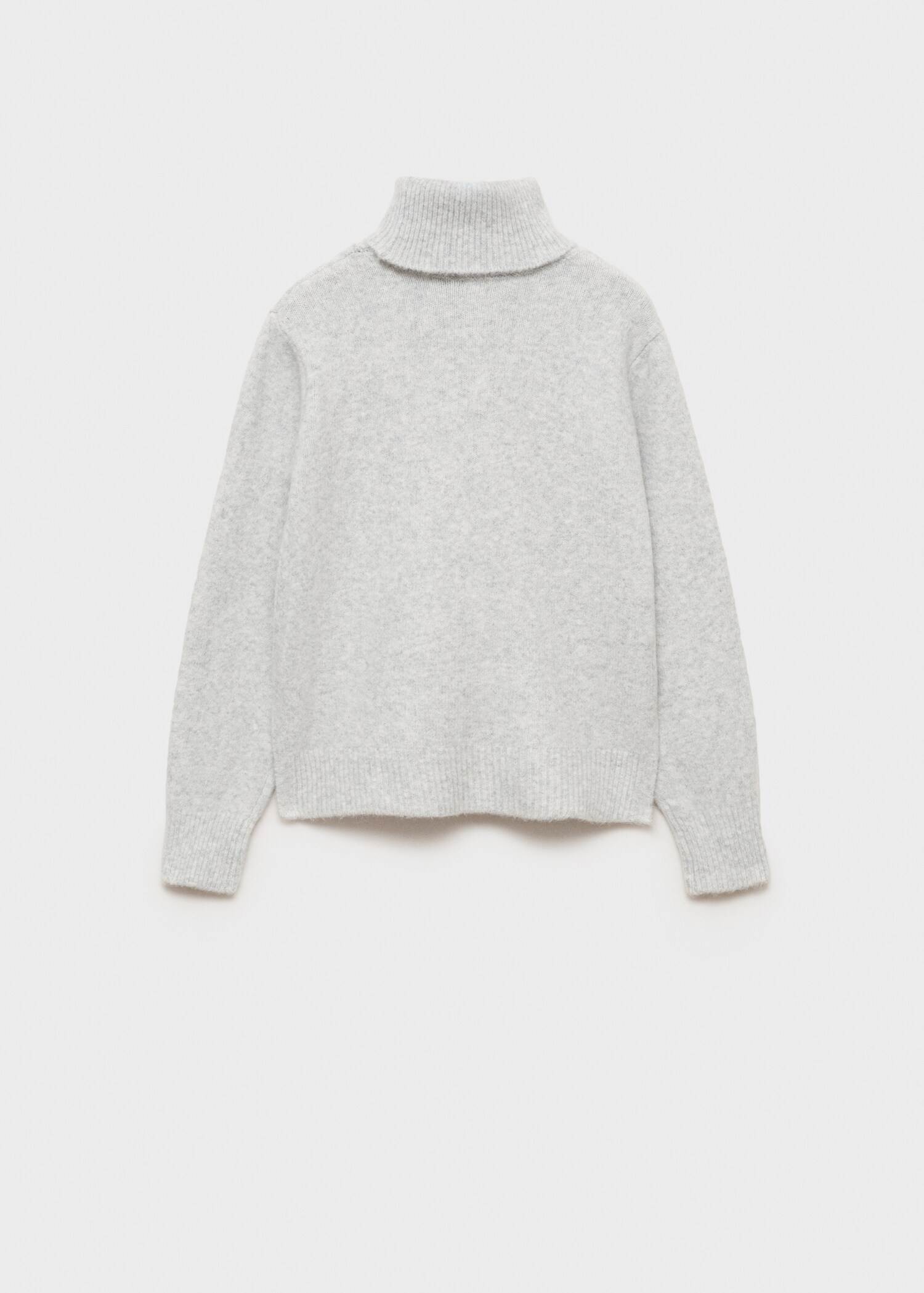 Turtleneck knit sweater - Reverse of the article