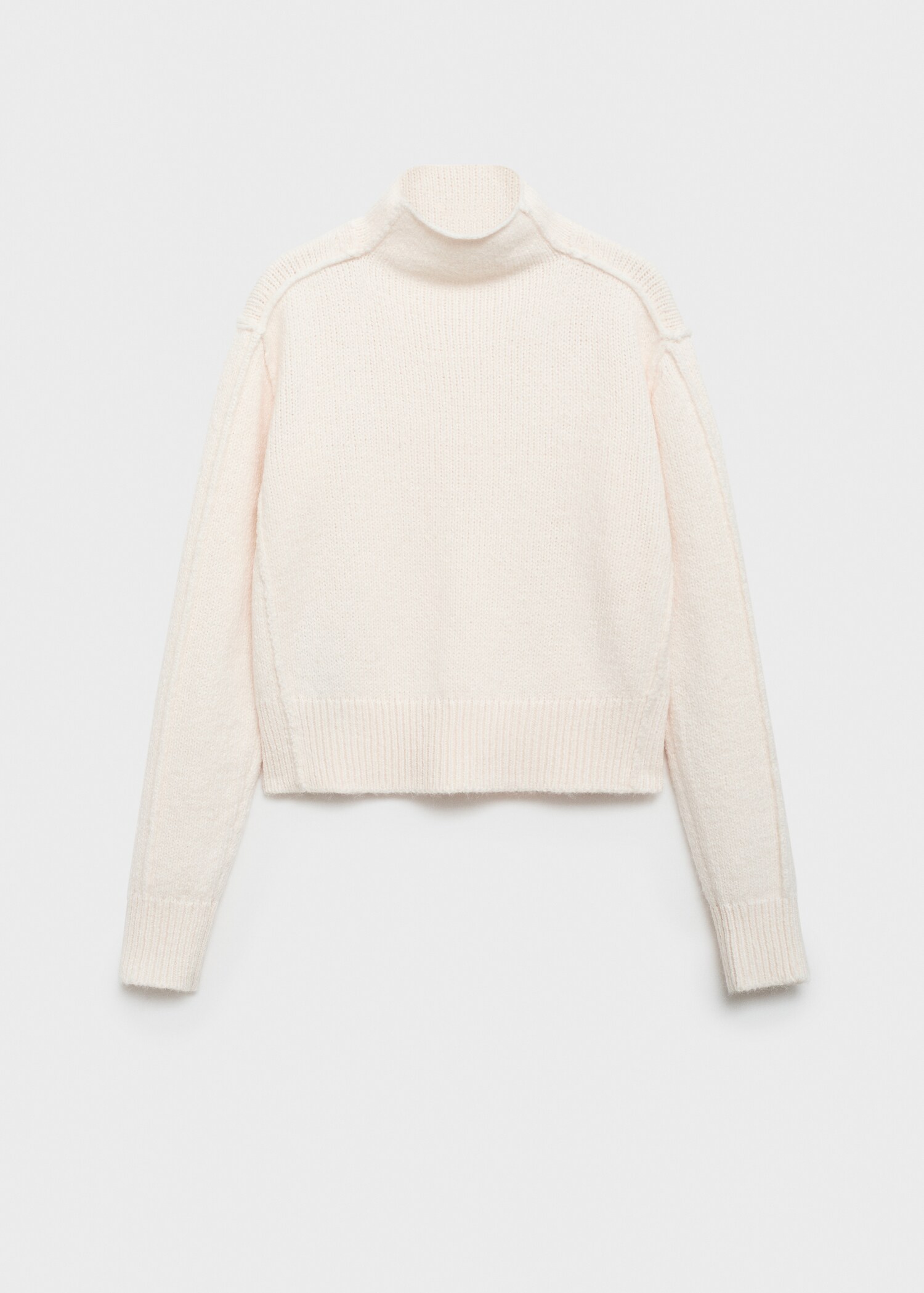 Pull-over col montant coutures - Article sans modèle