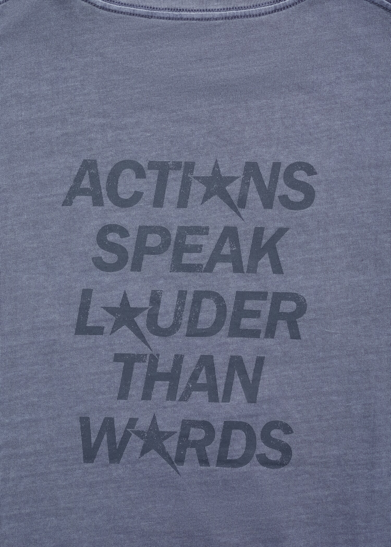 Printed message T-shirt - Details of the article 0