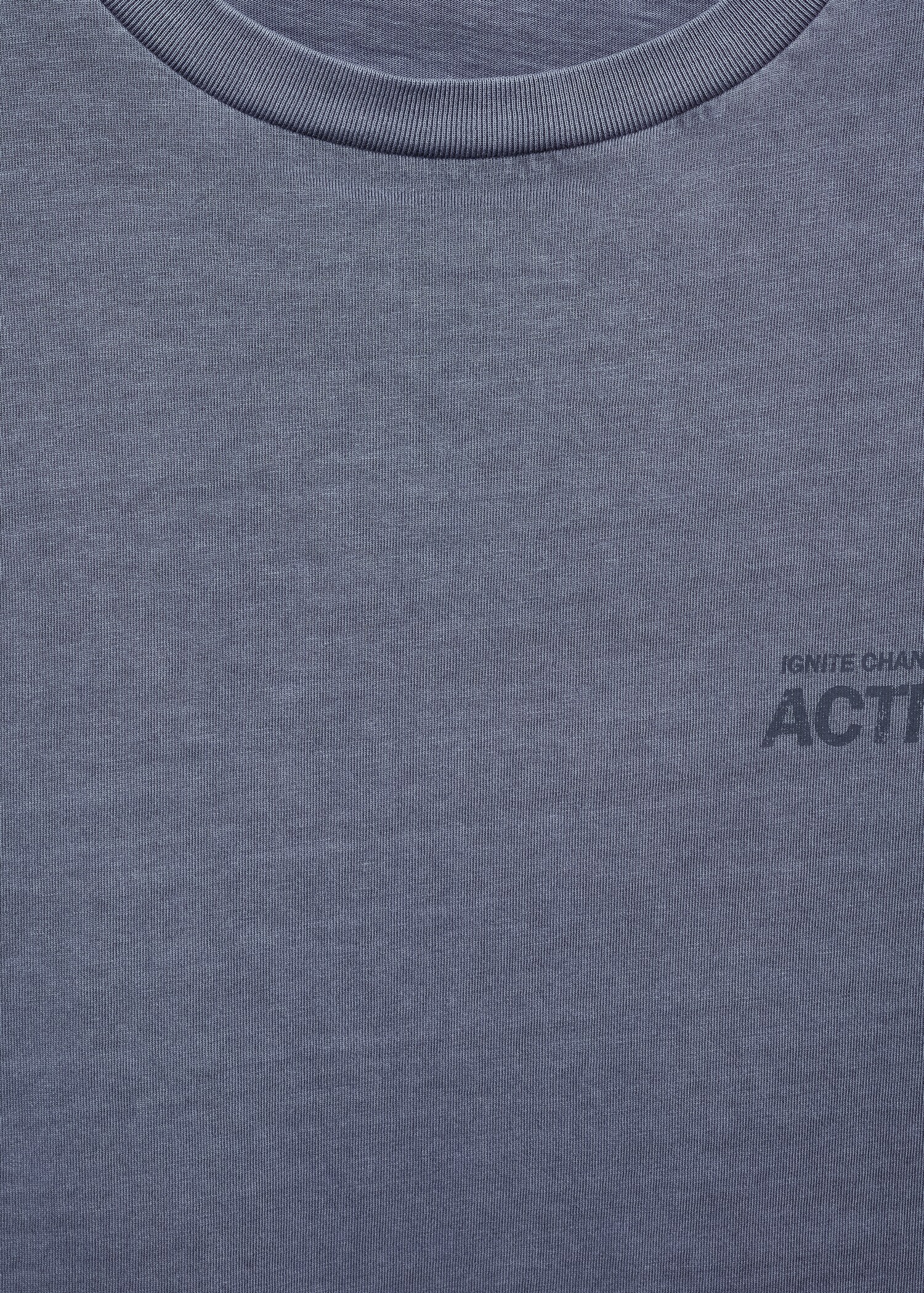 Printed message T-shirt - Details of the article 8