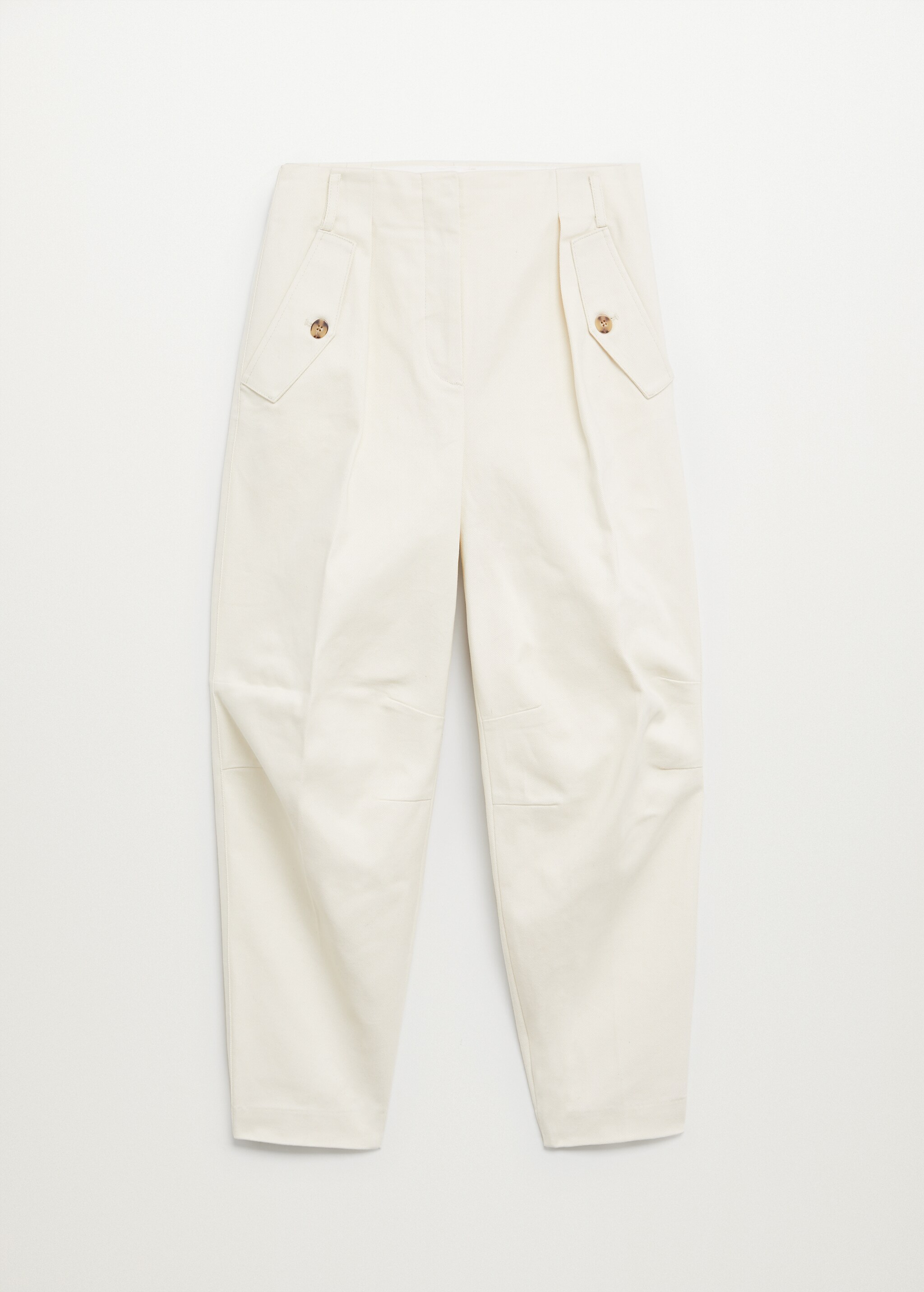 Pantalones slouchy algodón orgánico - Artículo sin modelo
