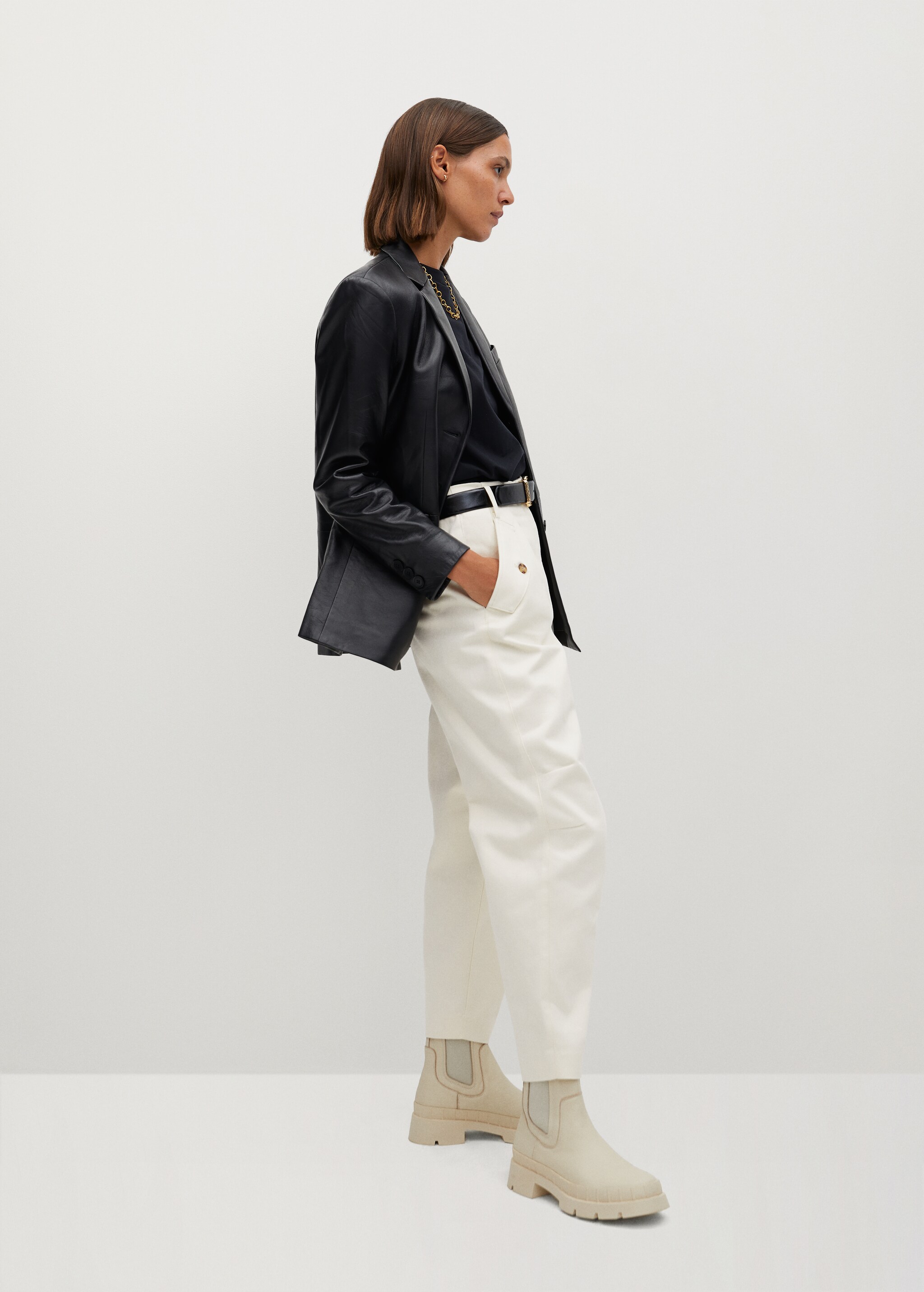 Pantalones slouchy algodón orgánico - Detalle del artículo 2