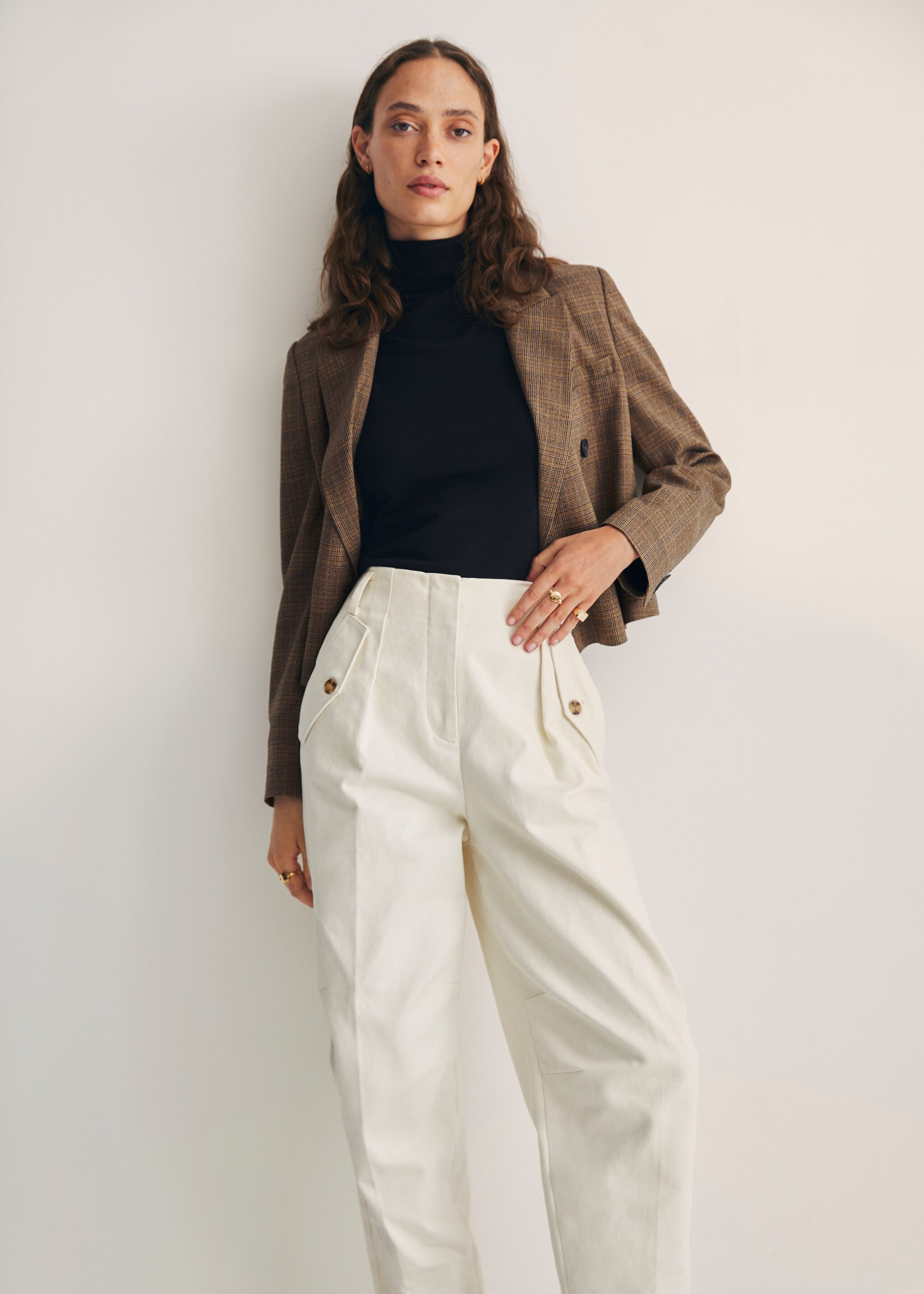 Pantalones slouchy algodón orgánico - Detalle del artículo 4