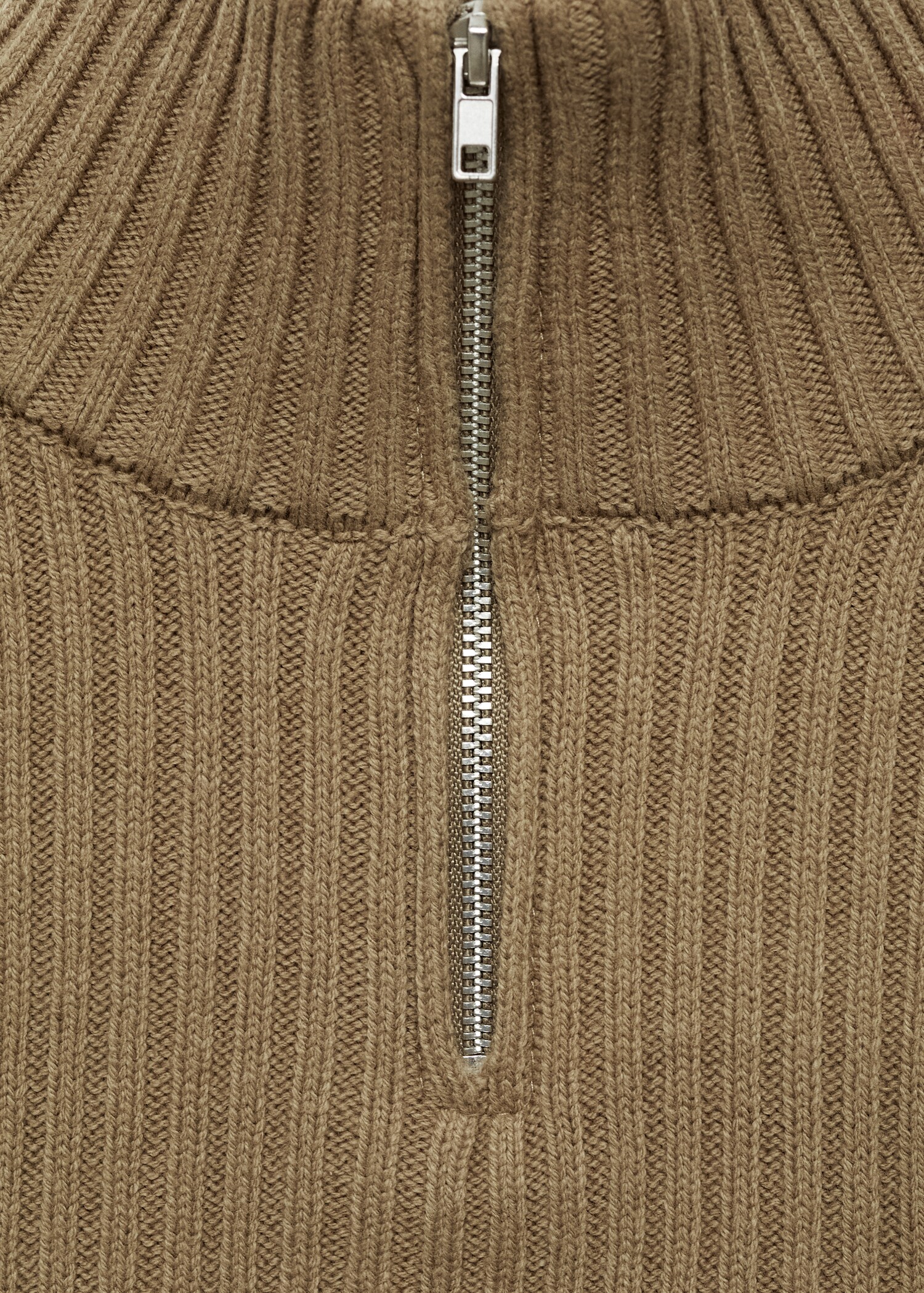 Perkins-neck sweater with logo - Details of the article 0