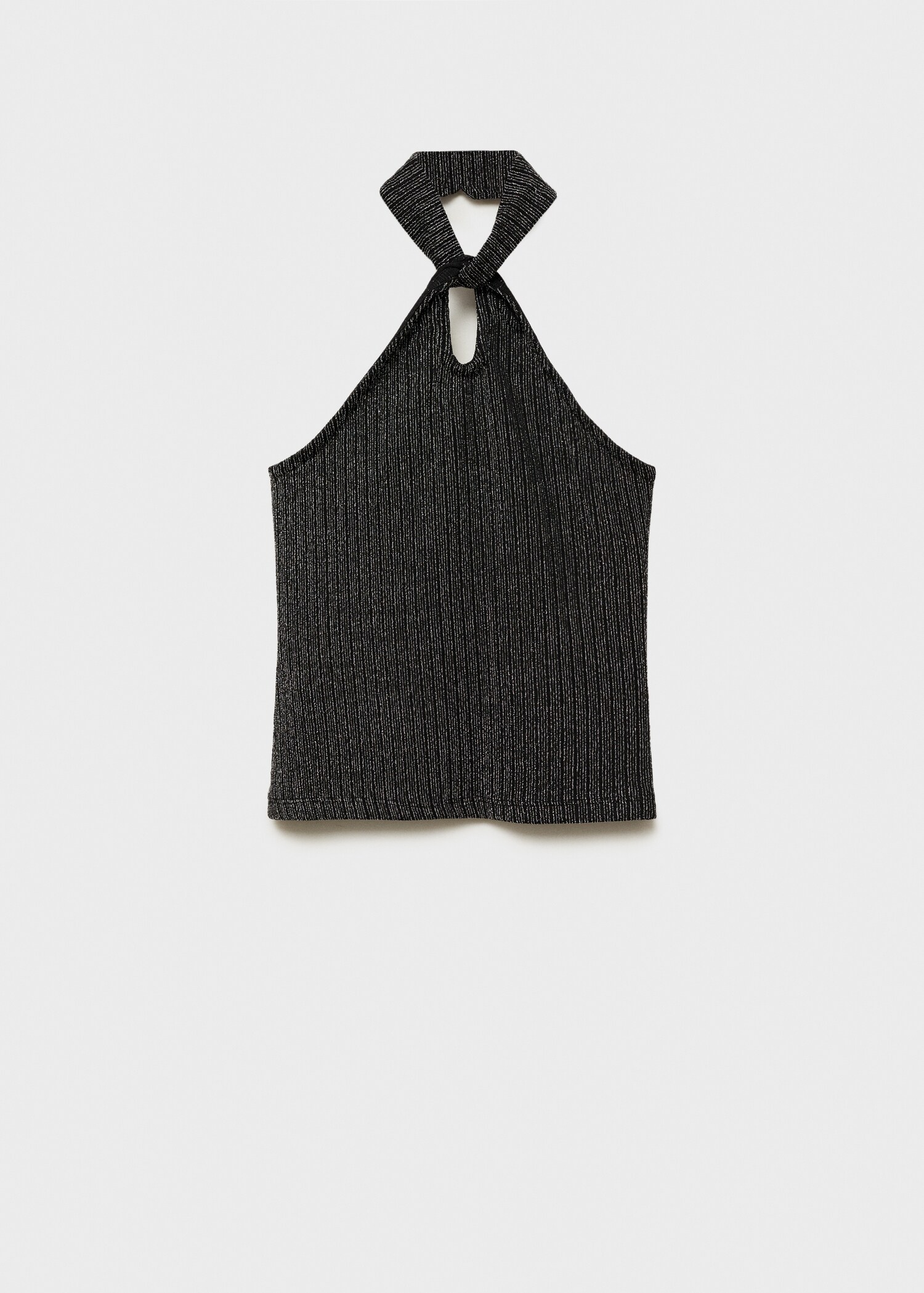 Lurex halter neck top - Article without model