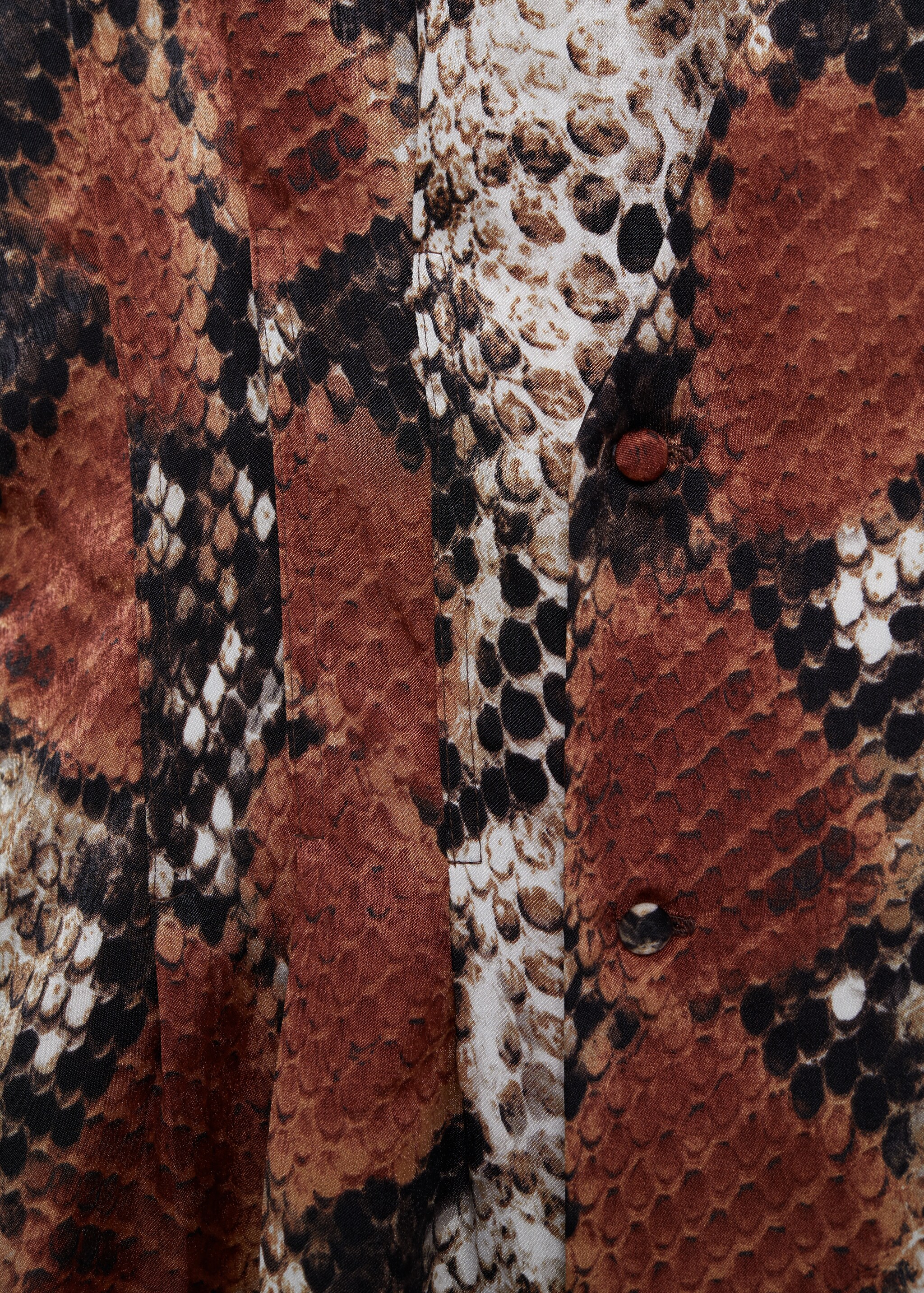 Vestido estampado serpiente - Detalle del artículo 8