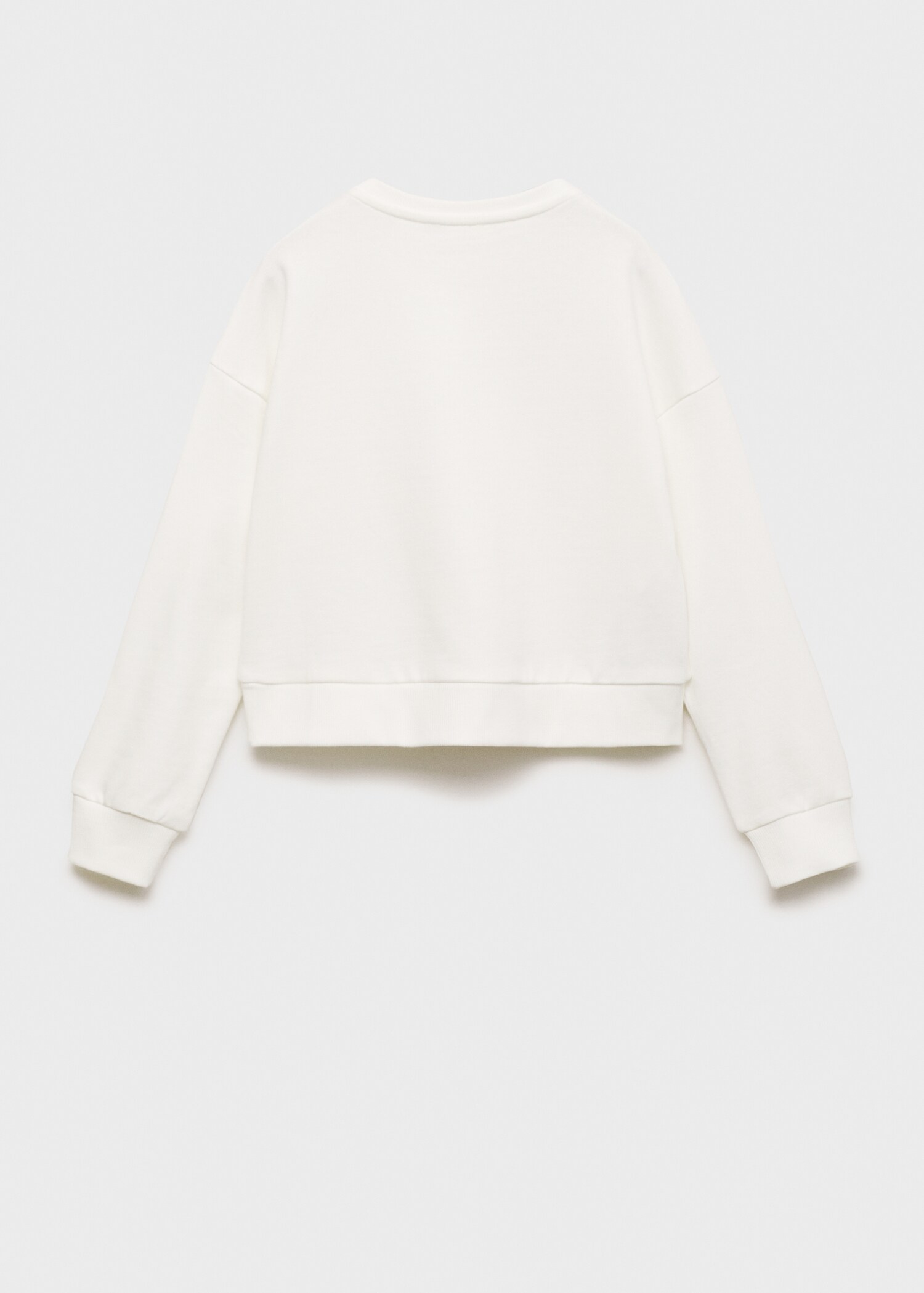 Pailletten-Sweatshirt - Rückseite des Artikels