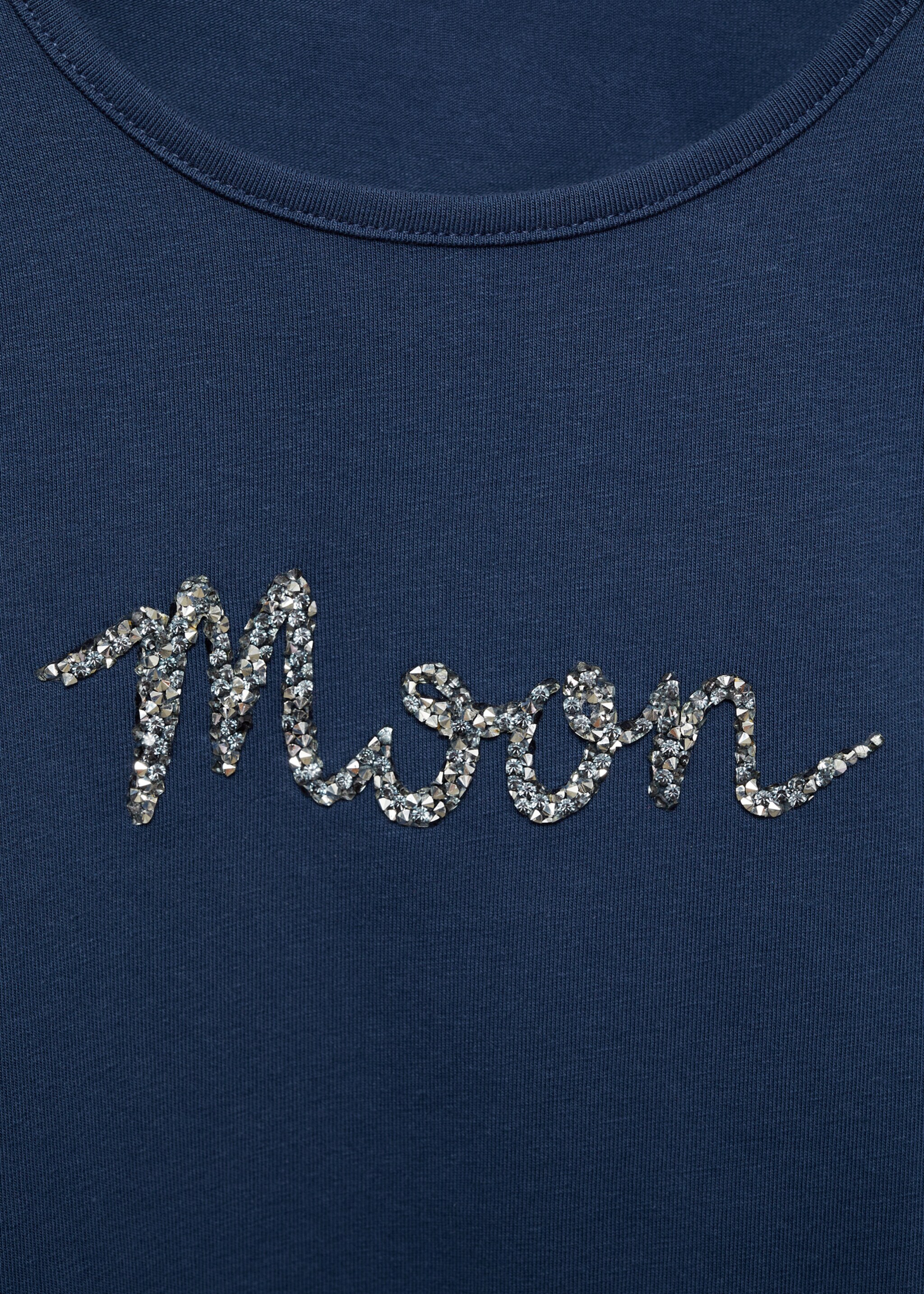 Paljett t-shirt - Detaljer om artikeln 0, Blå. Ref: 77029236-00.