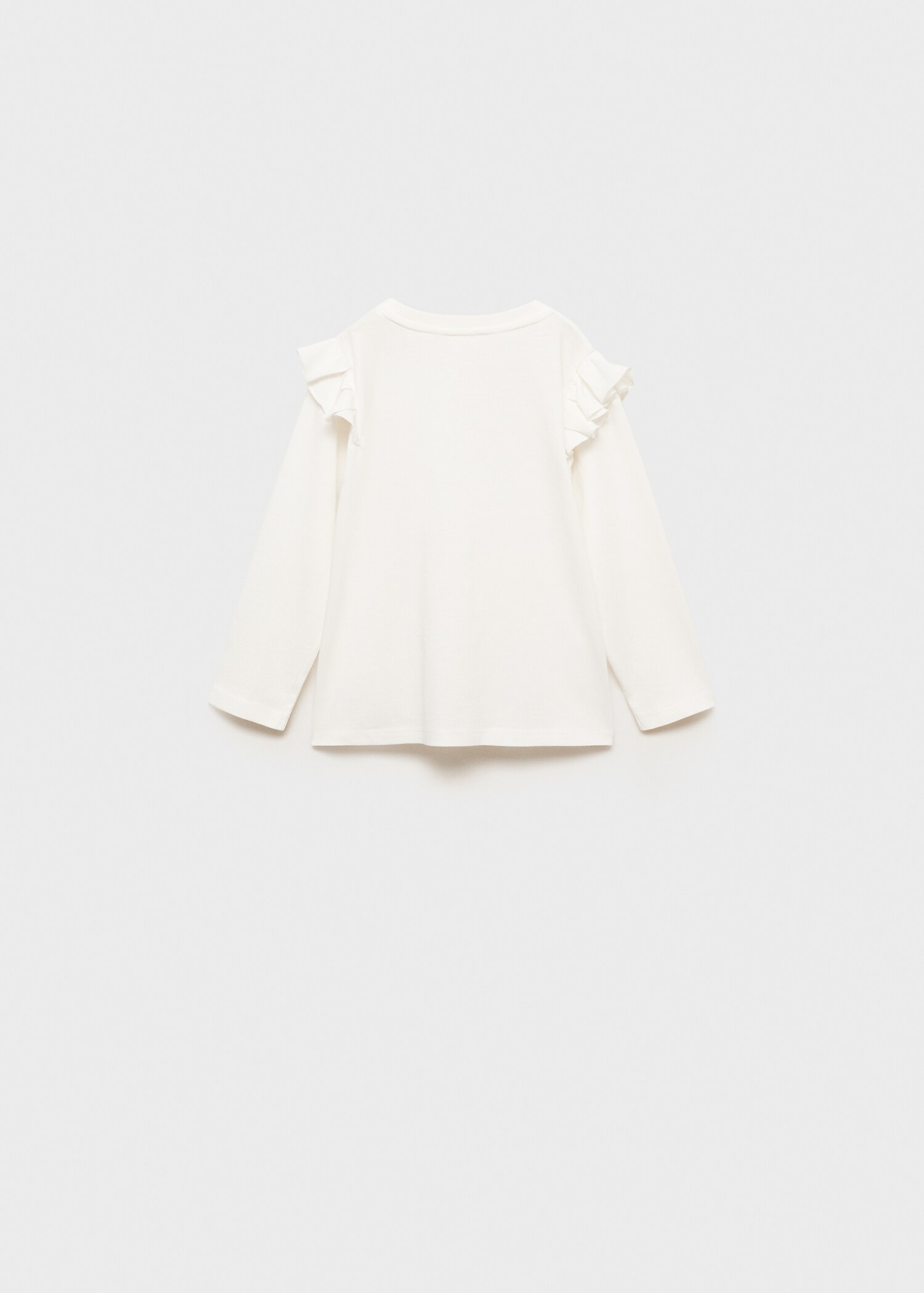Camiseta estampado relieve - Reverso del artículo