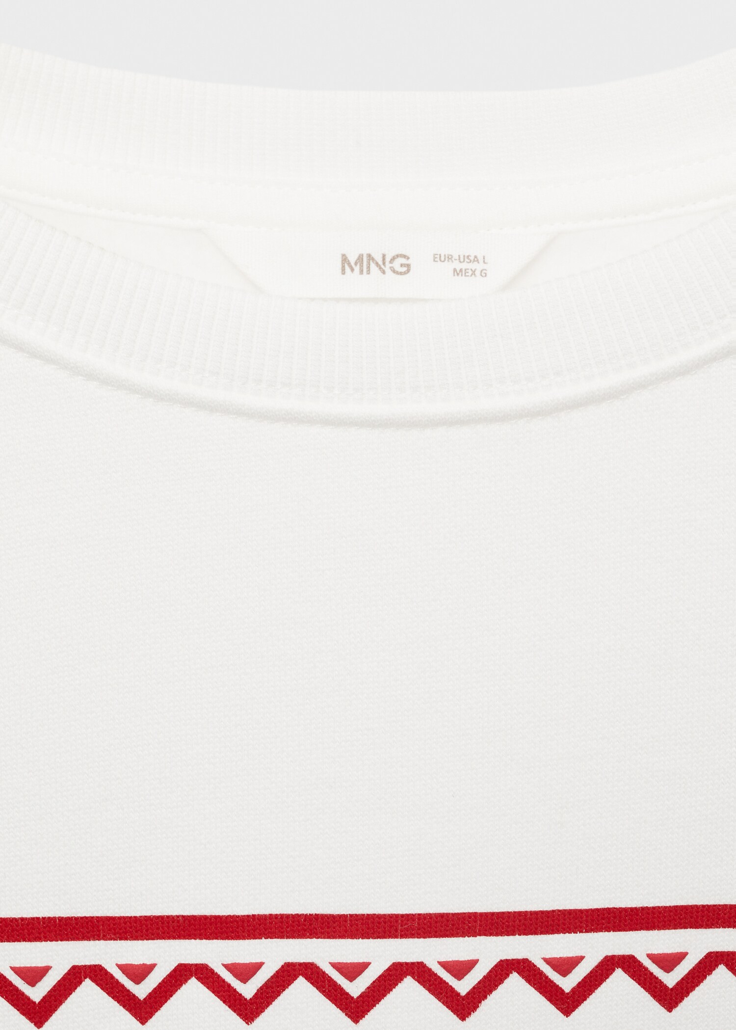 Christmas-print sweatshirt - Details of the article 0