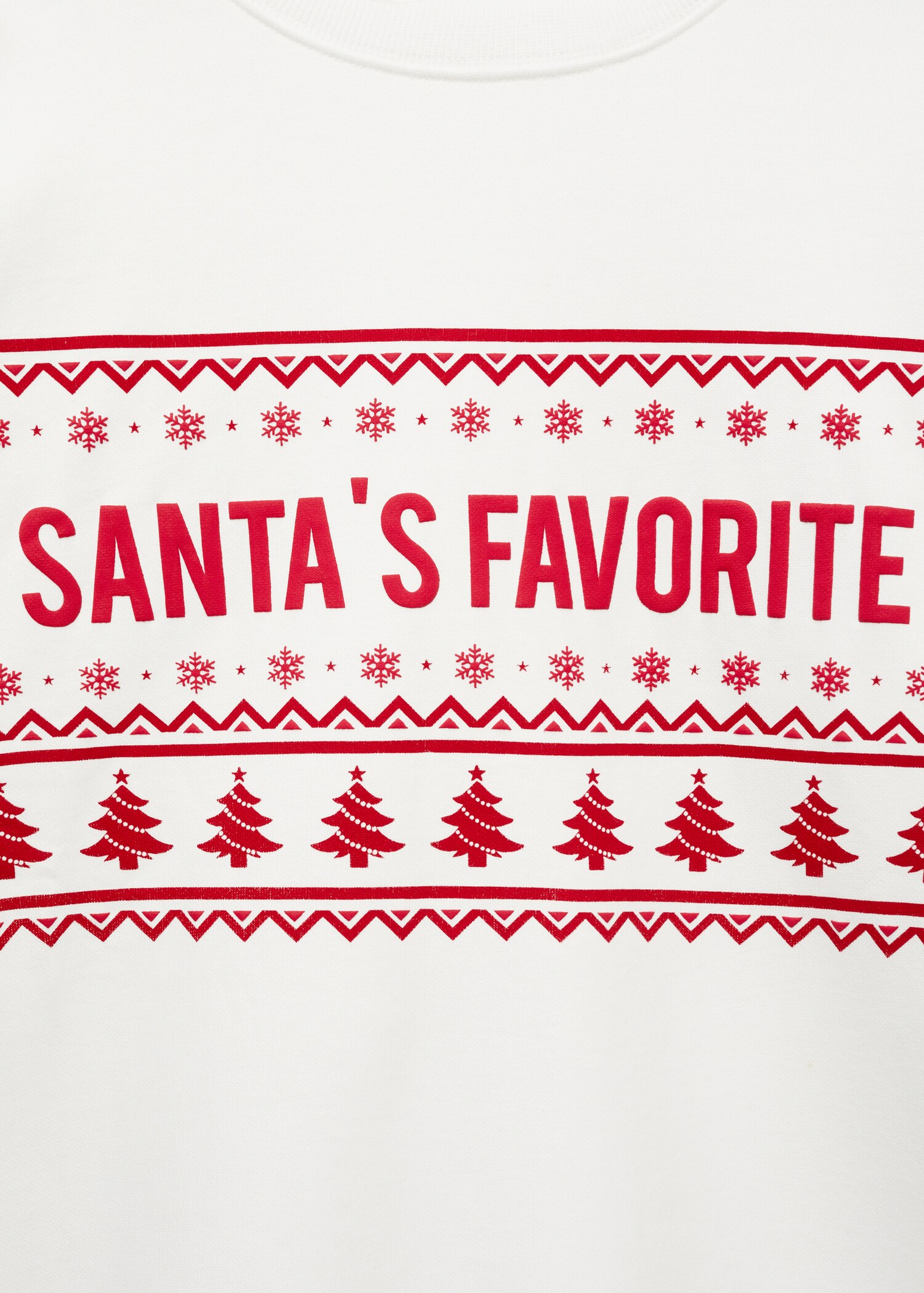 Christmas-print sweatshirt - Details of the article 8