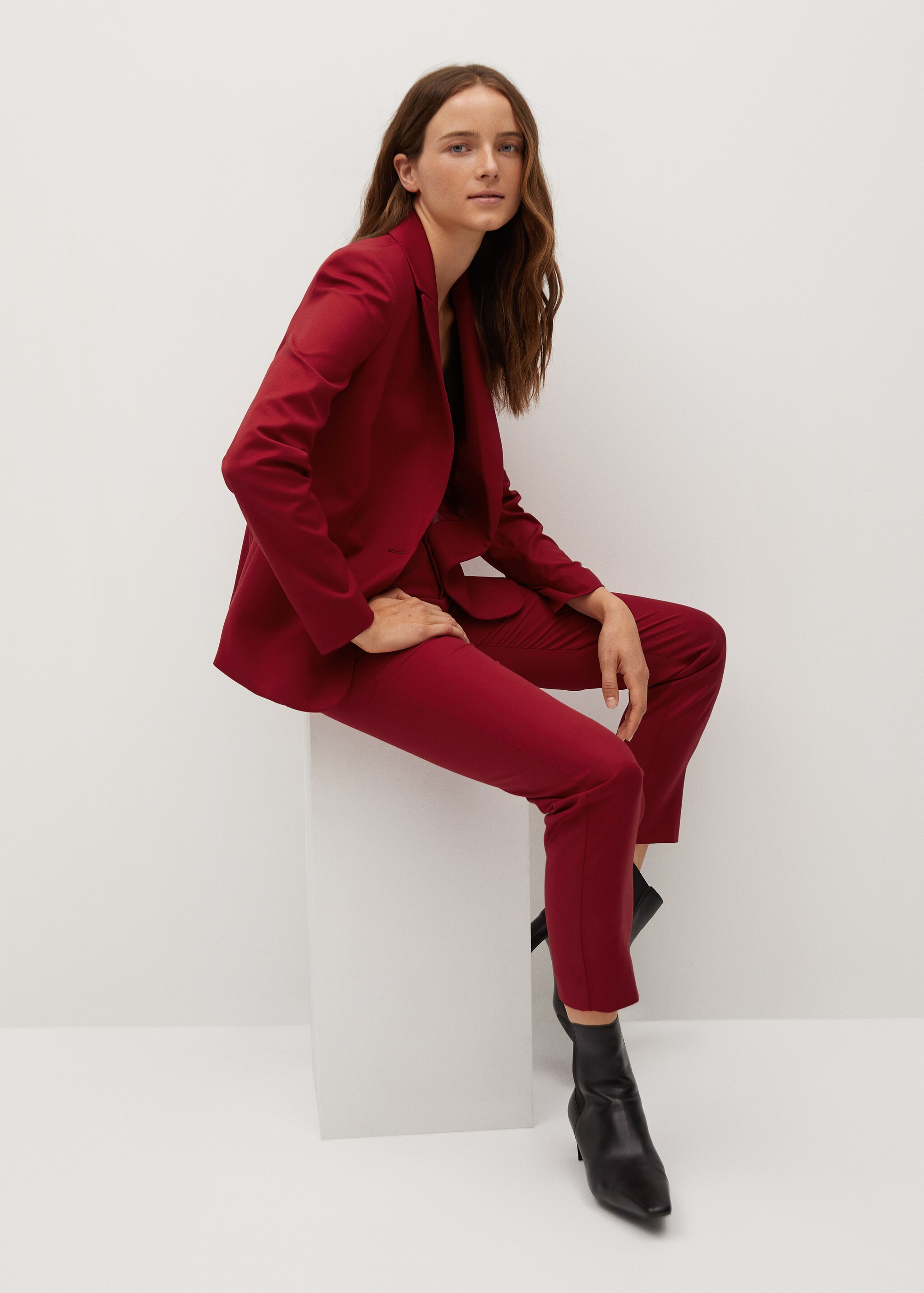 Belt suit trousers - Details of the article 2
