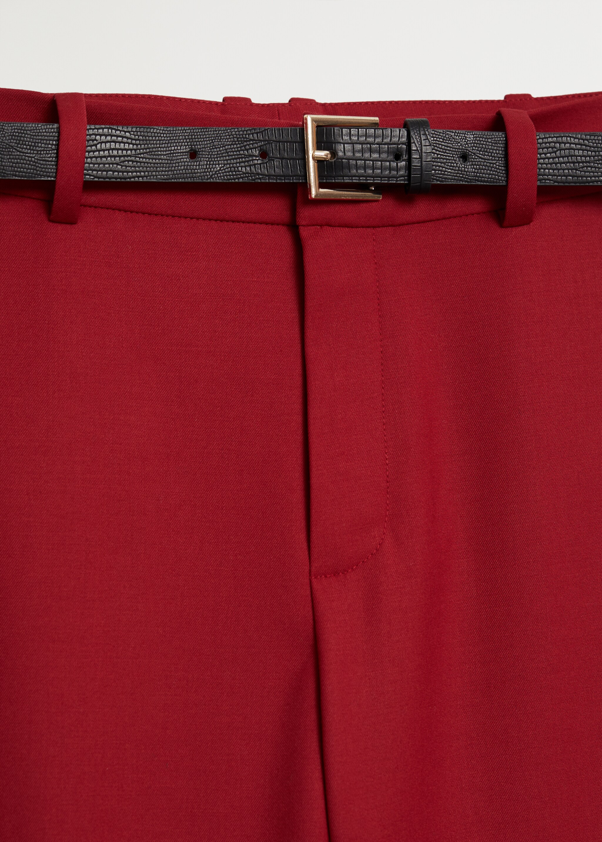 Belt suit trousers - Details of the article 8