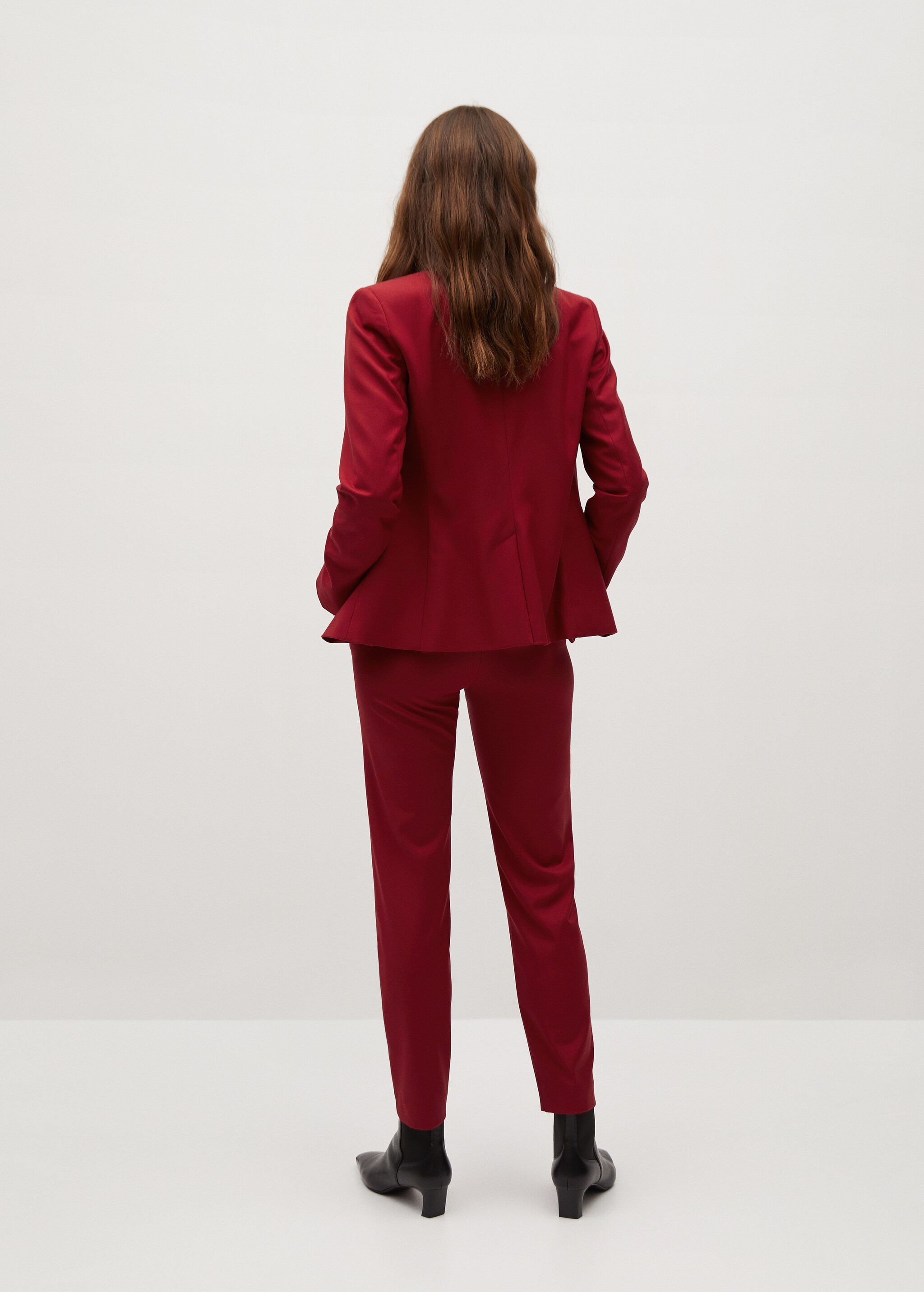 Belt suit trousers - Reverse of the article