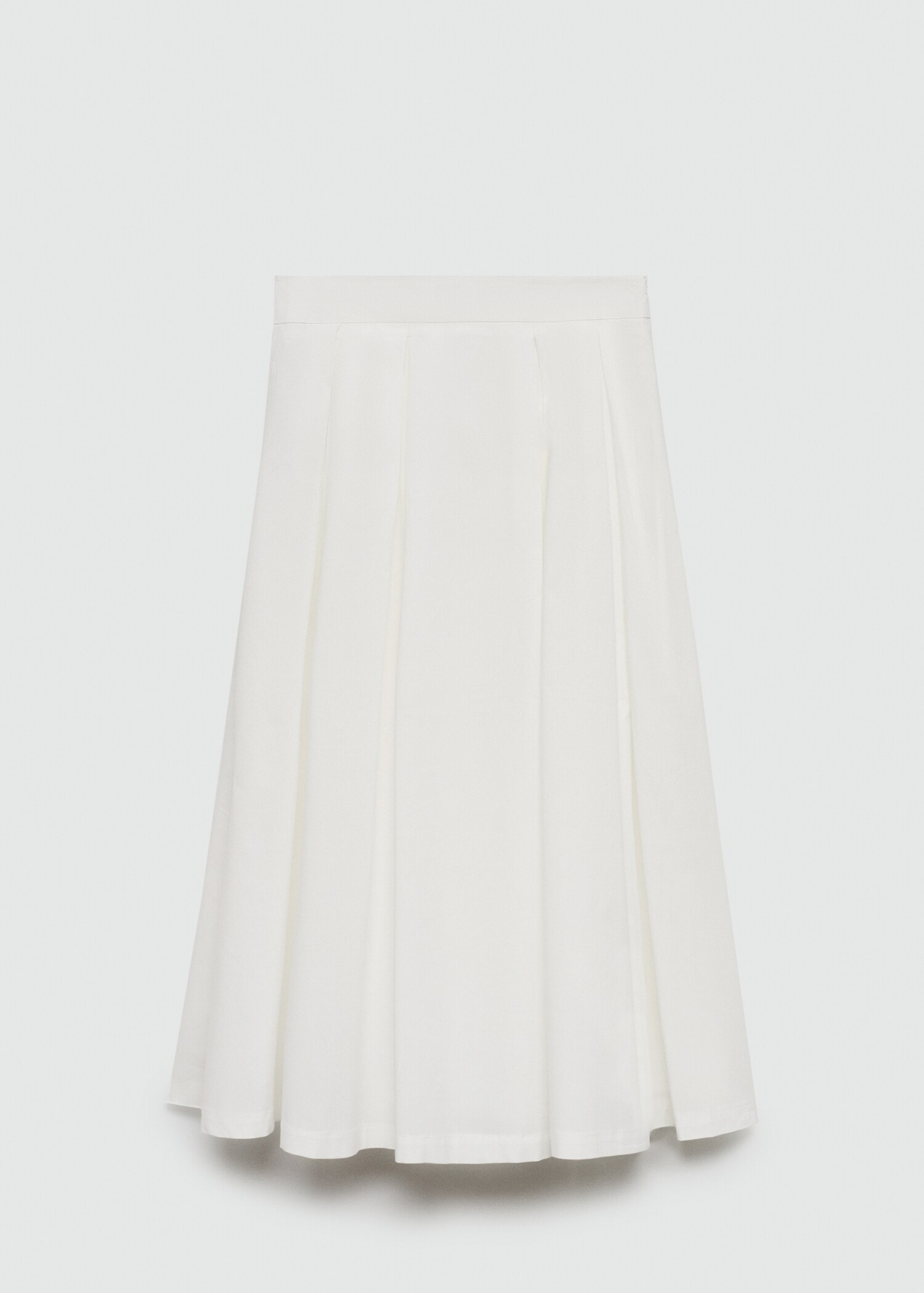 Pleated midi skirt - Article without model