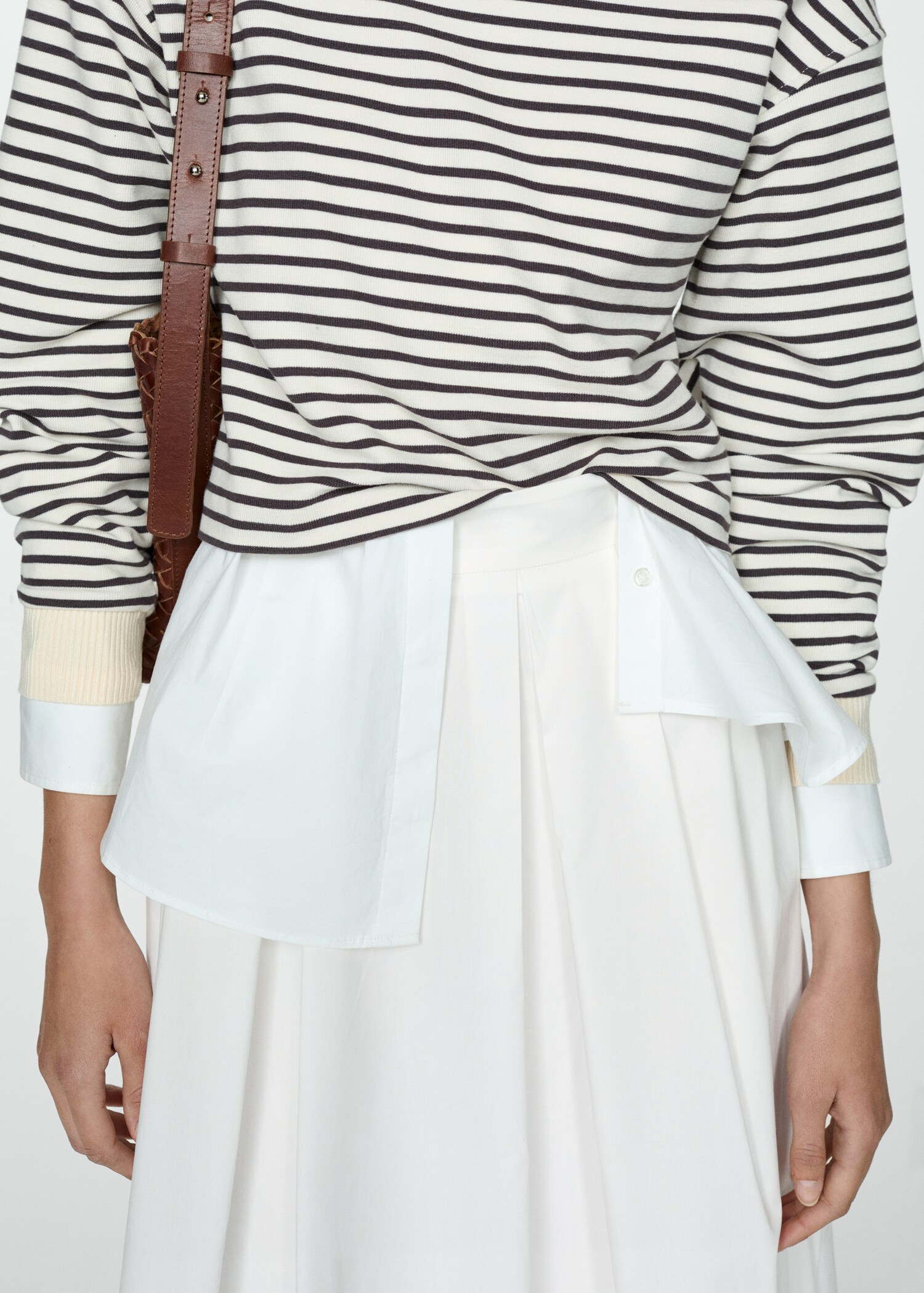 Pleated midi skirt - Details of the article 6