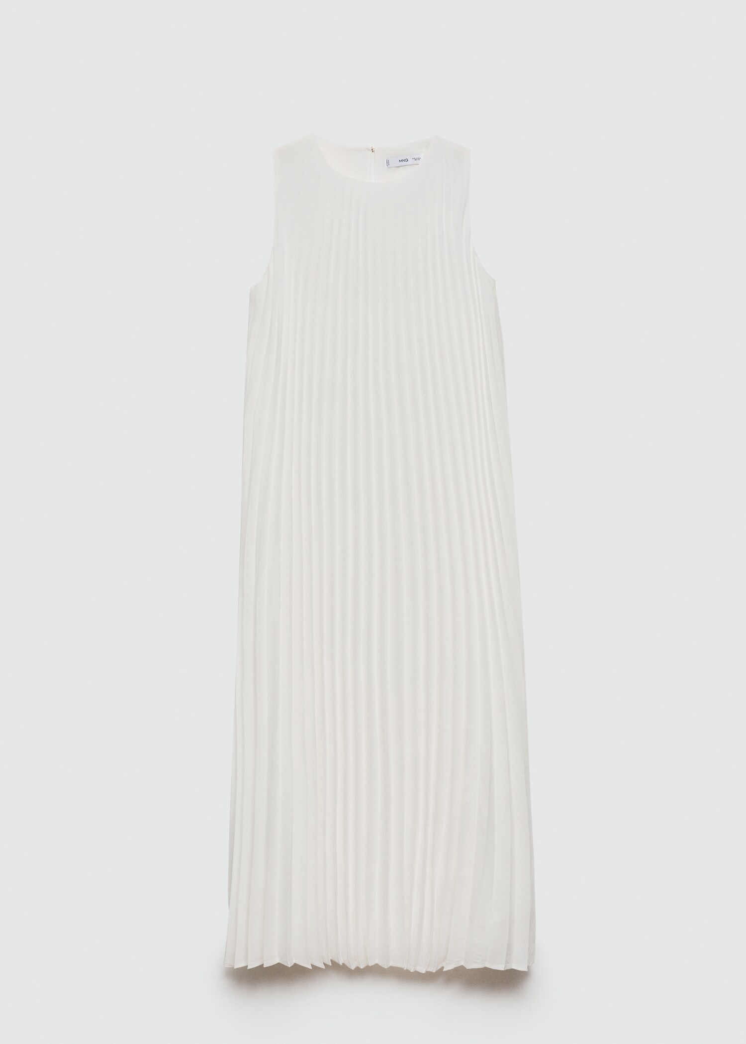 Pleated A-line dress - Article without model