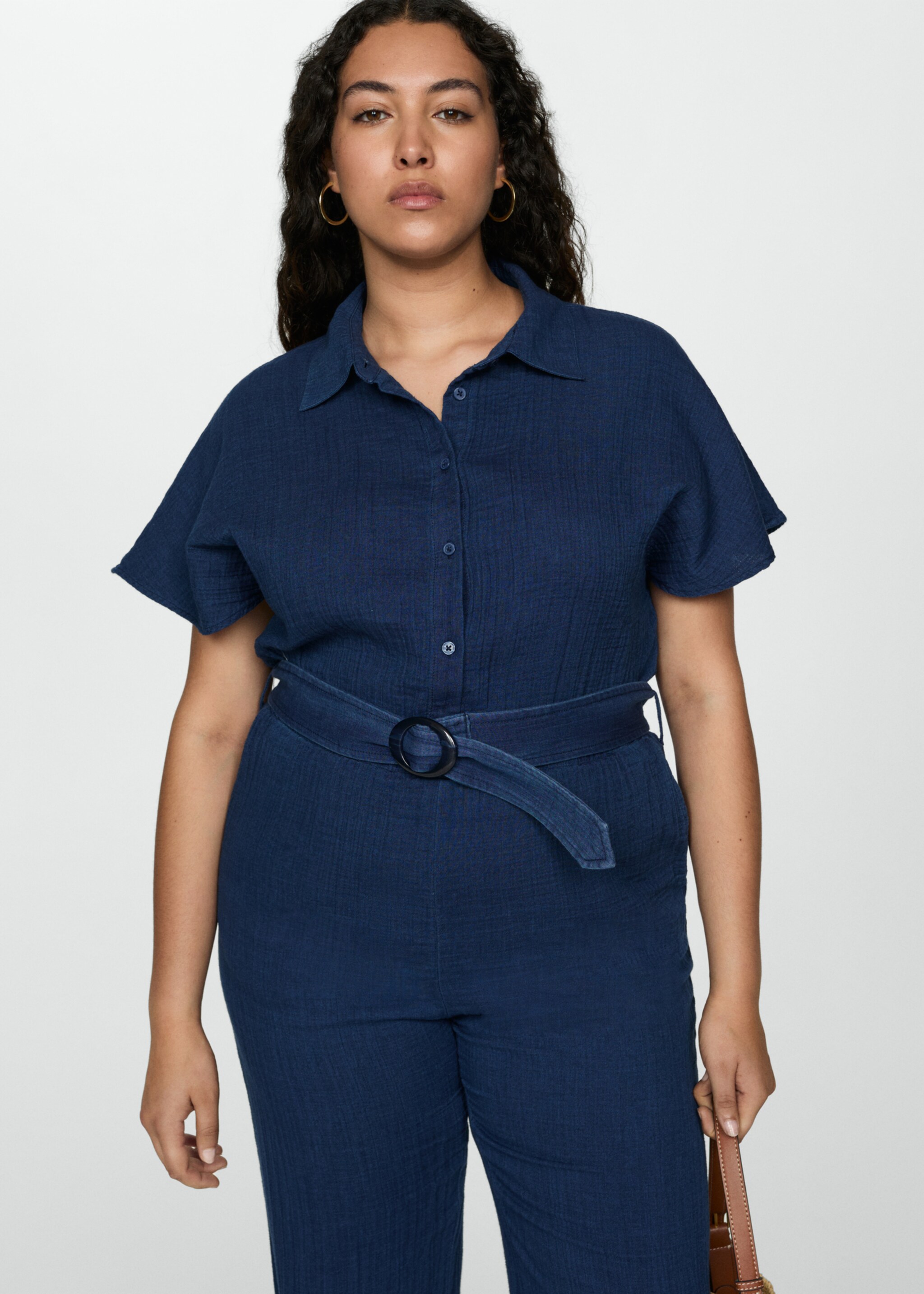 Belt long jumpsuit - Details of the article 5