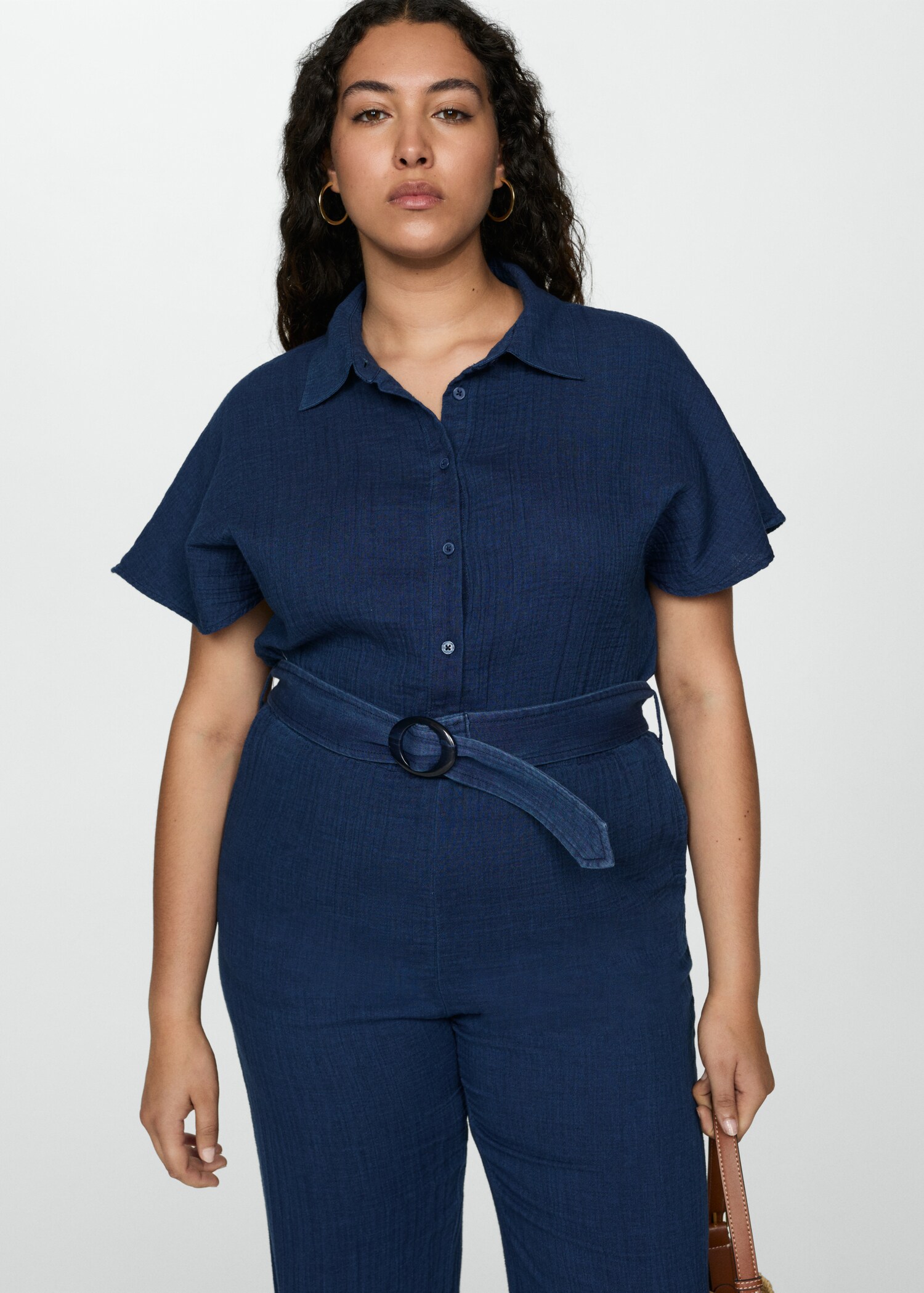 Belt long jumpsuit - Details of the article 5