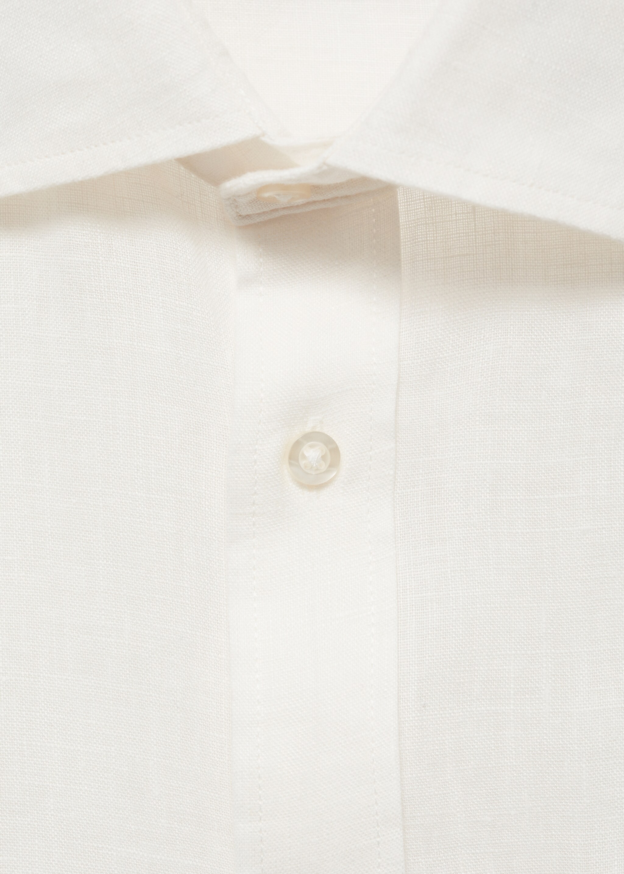 Classic-Fit-Hemd aus 100 % Leinen - Detail des Artikels 8