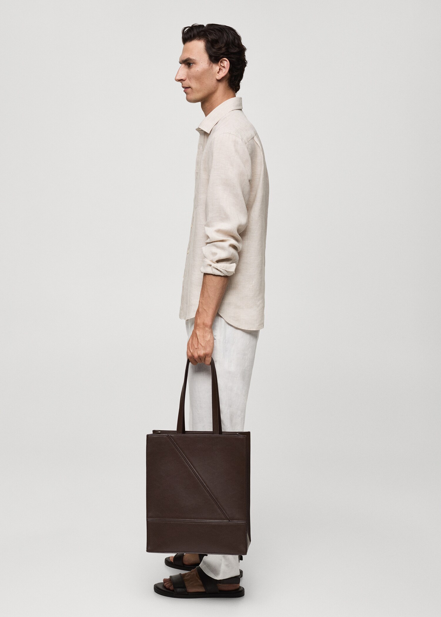 Chemise classic-fit 100 % lin - Détail de l'article 2