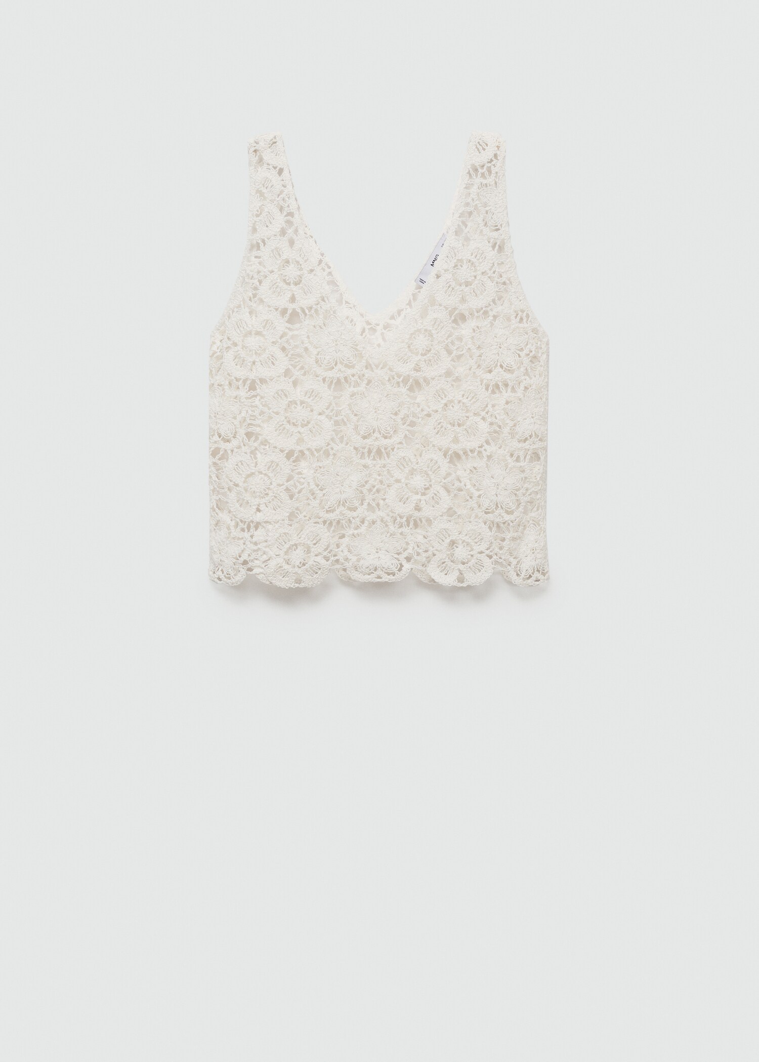 Top crochet flores - Artículo sin modelo