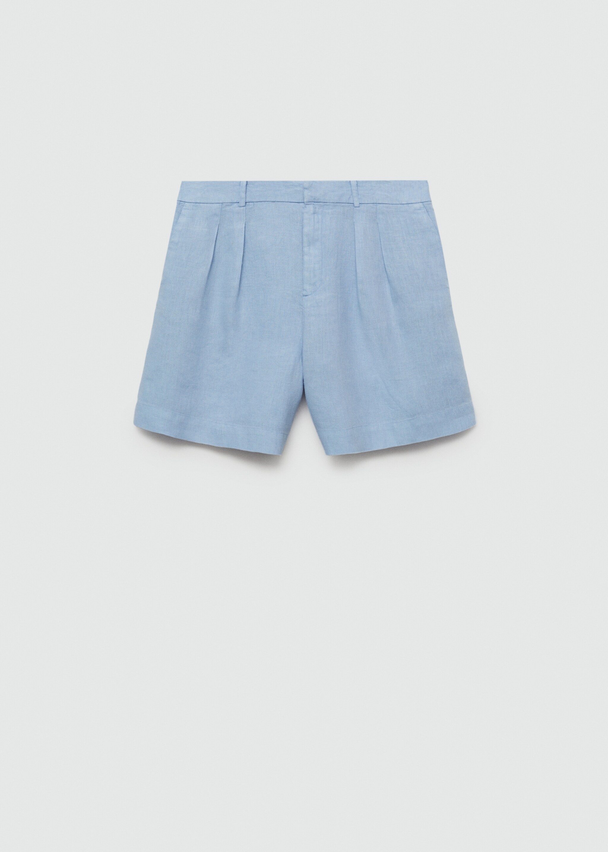 Gerade Leinenshorts - Artikel ohne Model