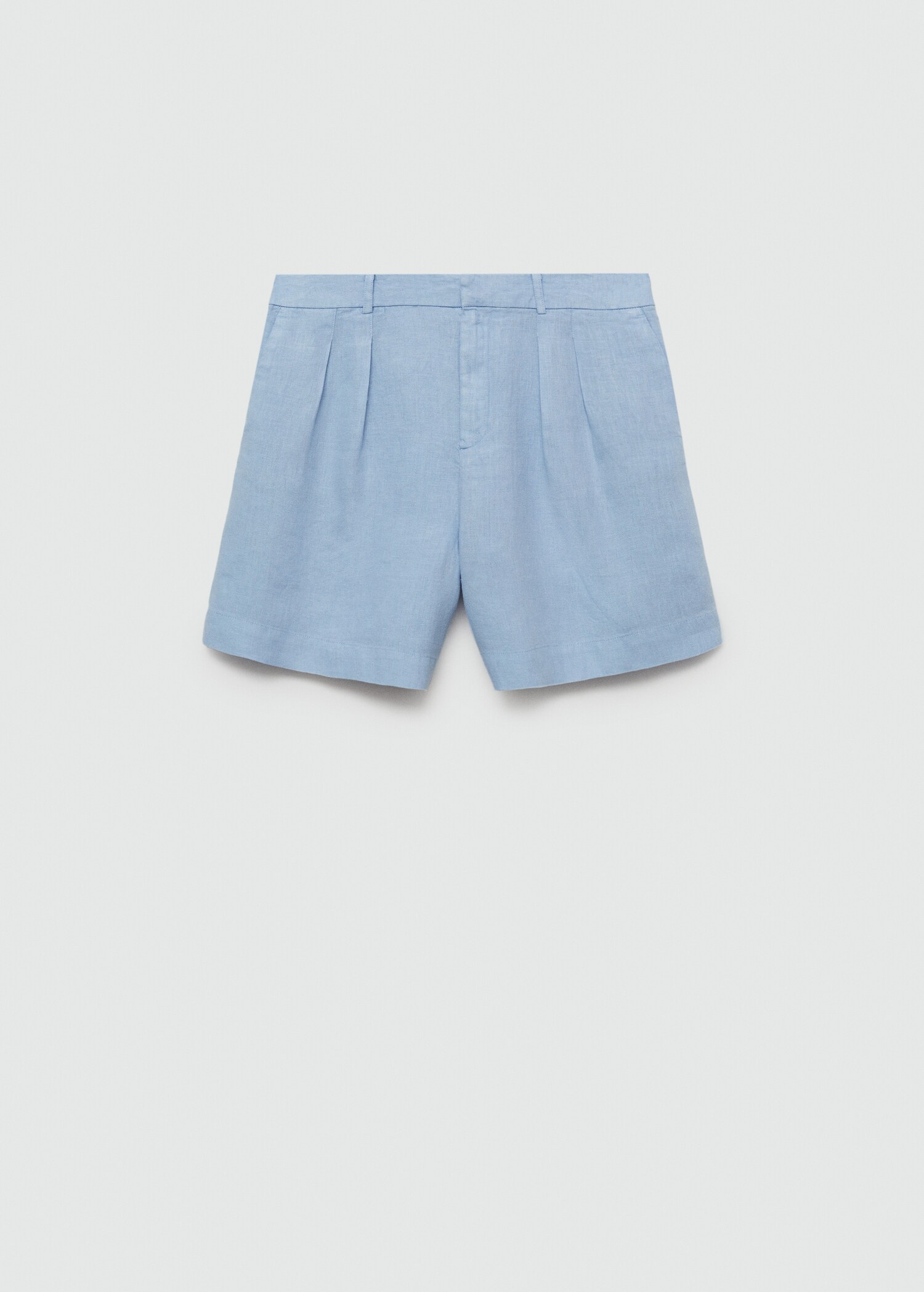 Gerade Leinenshorts - Artikel ohne Model