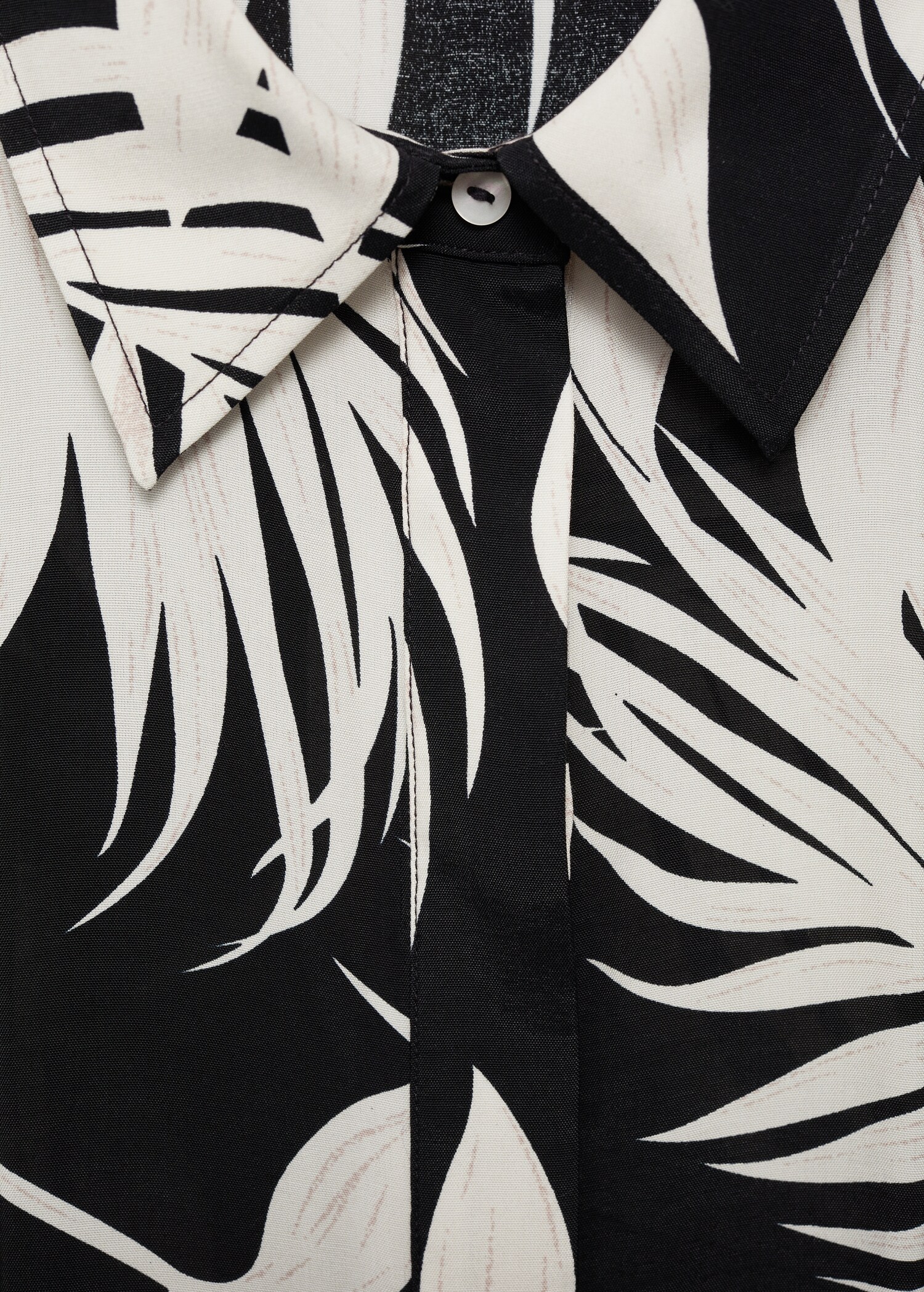 Bedrukte jumpsuit met strik - Detail van het artikel 8