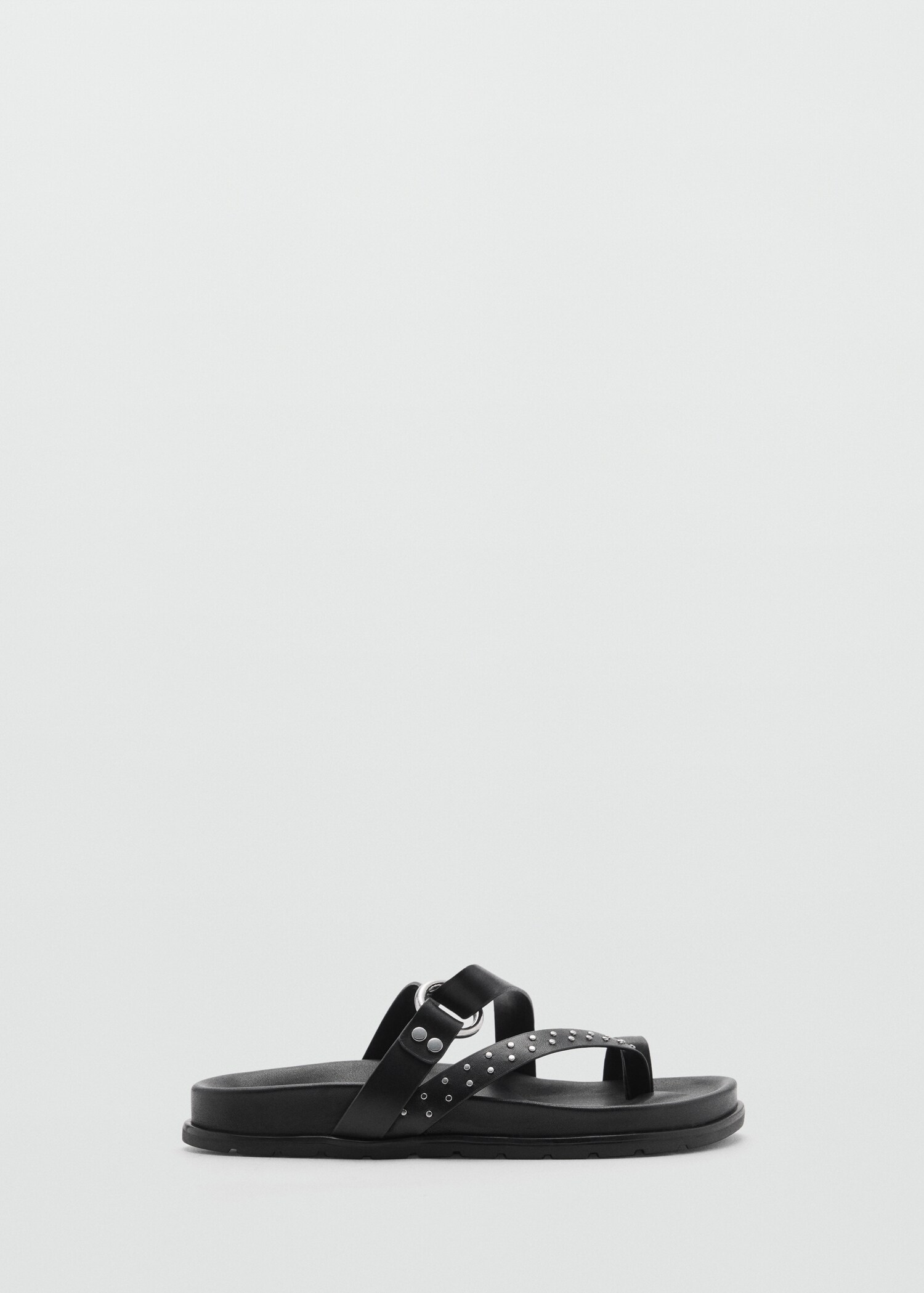 Leather straps sandals - Article without model