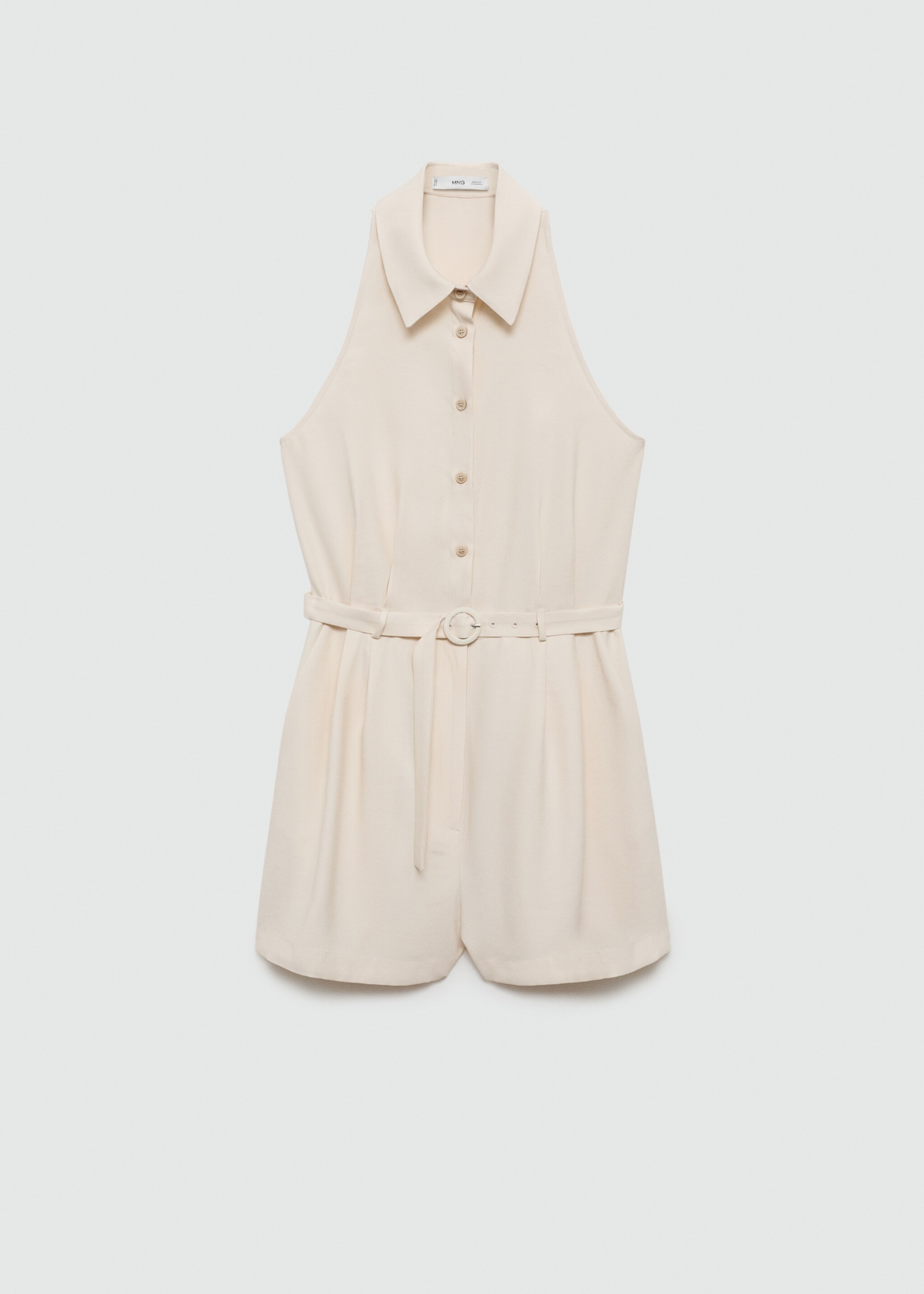 Belt short jumpsuit - Article without model